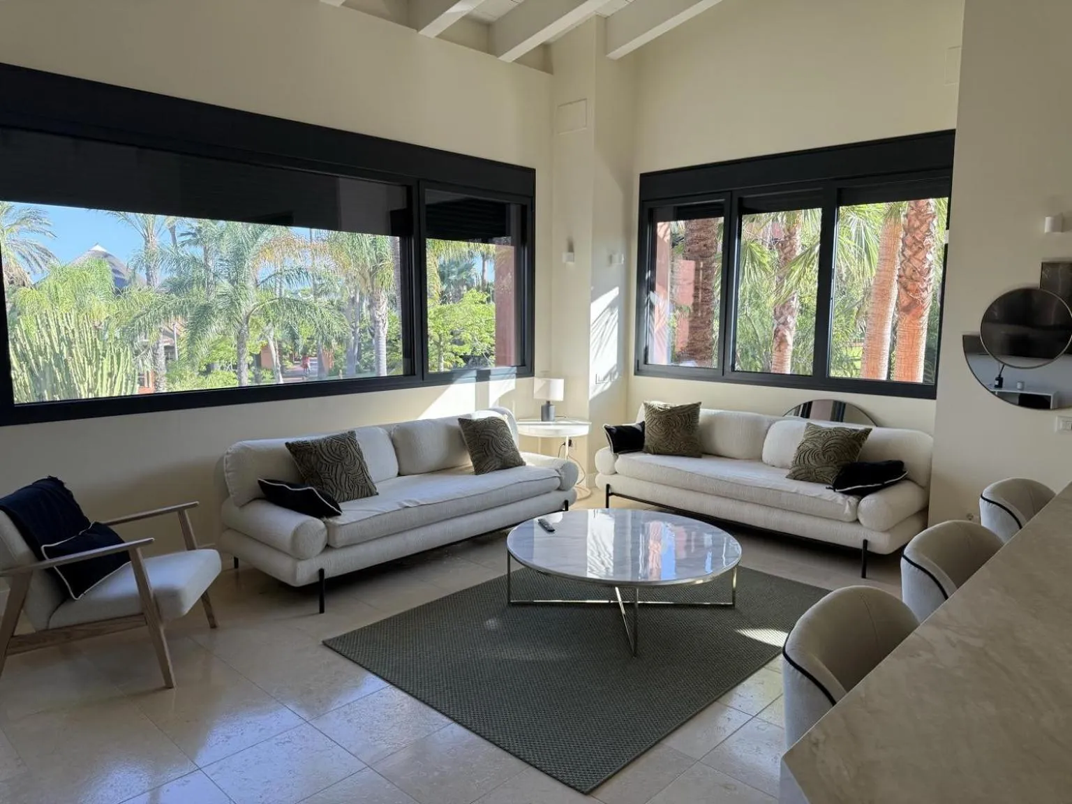 Living room in Aparthotel Novo Resort