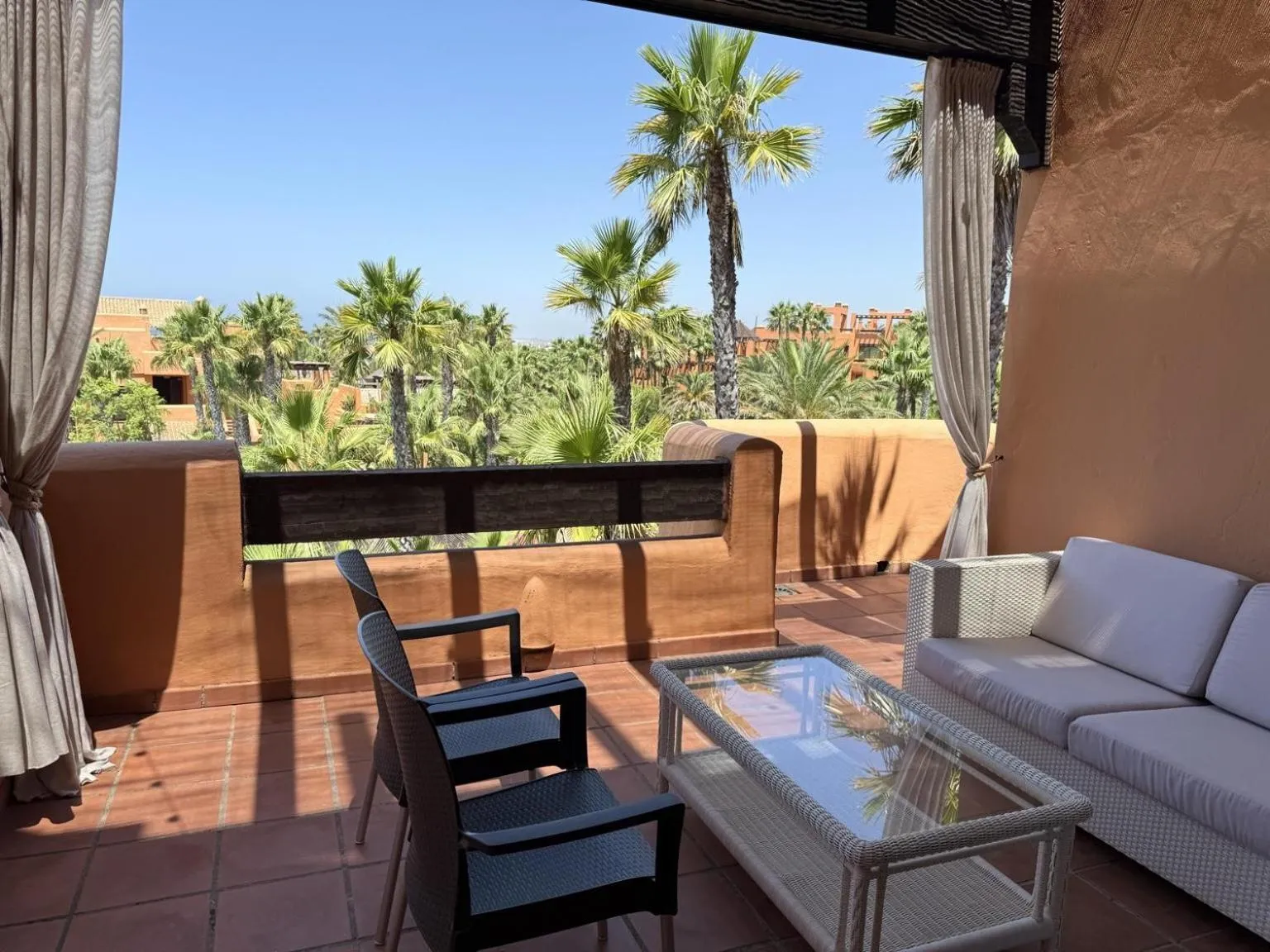 Balcony/Terrace in Aparthotel Novo Resort