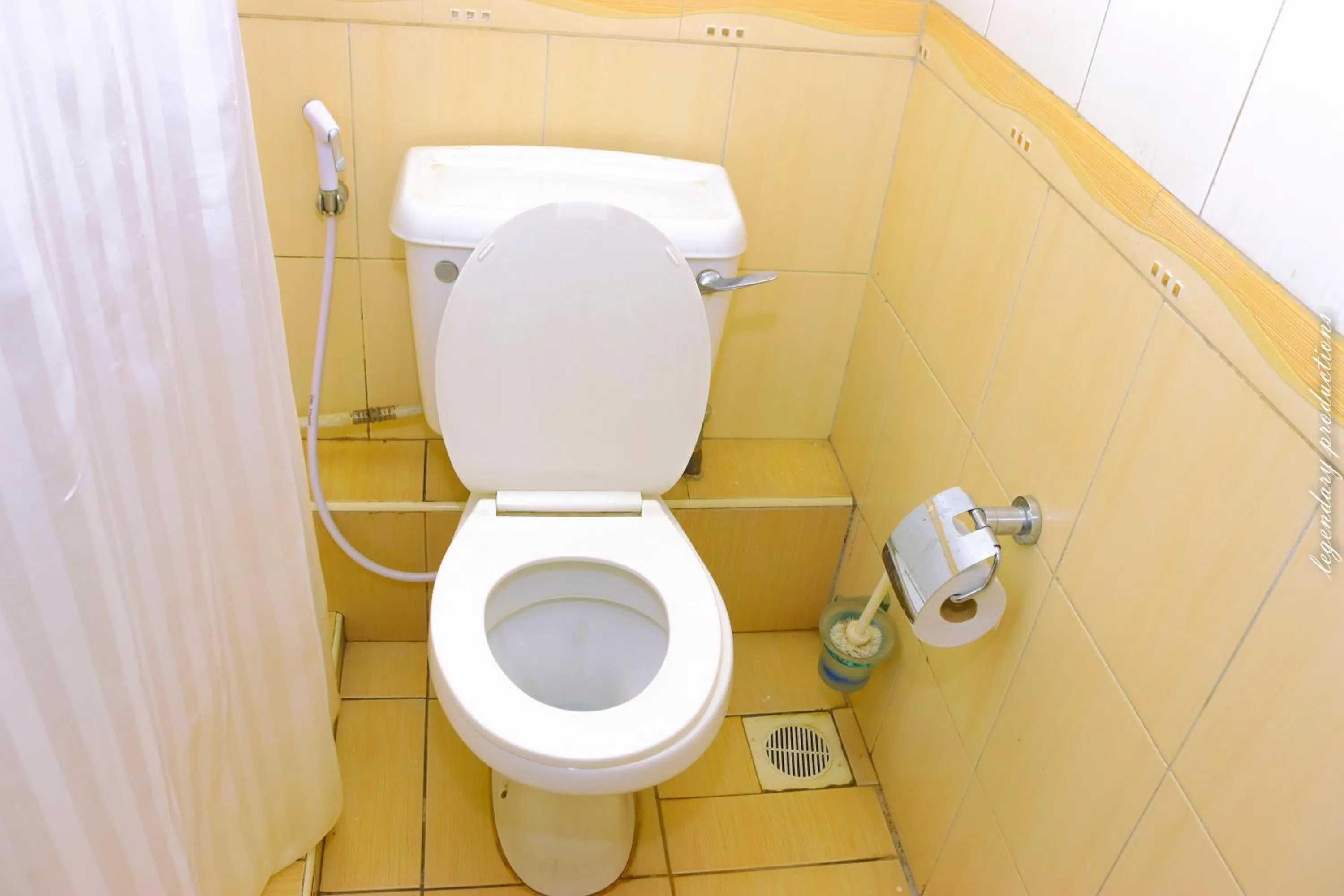 Toilet in Jamia Central Hotel