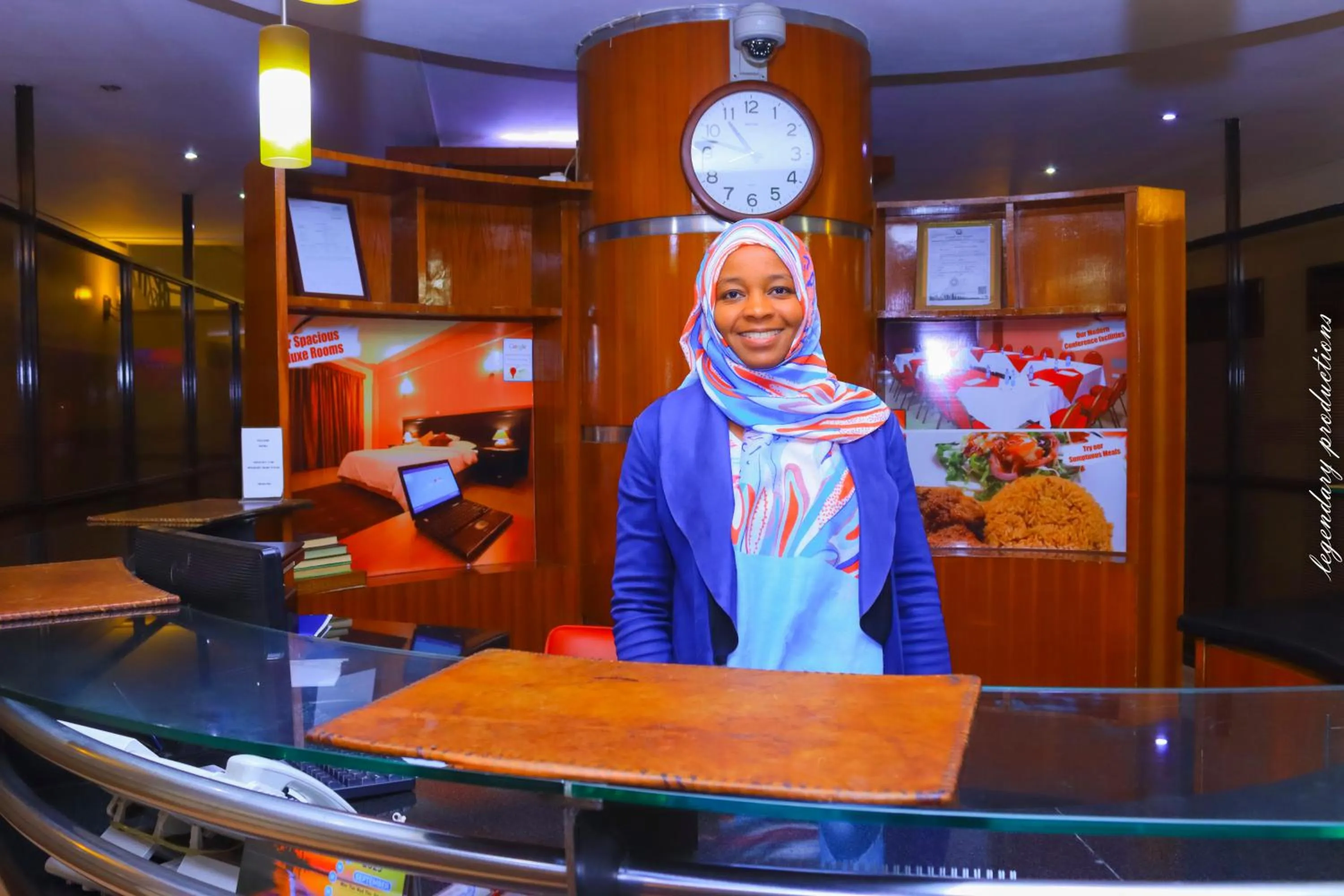 Lobby or reception in Jamia Central Hotel