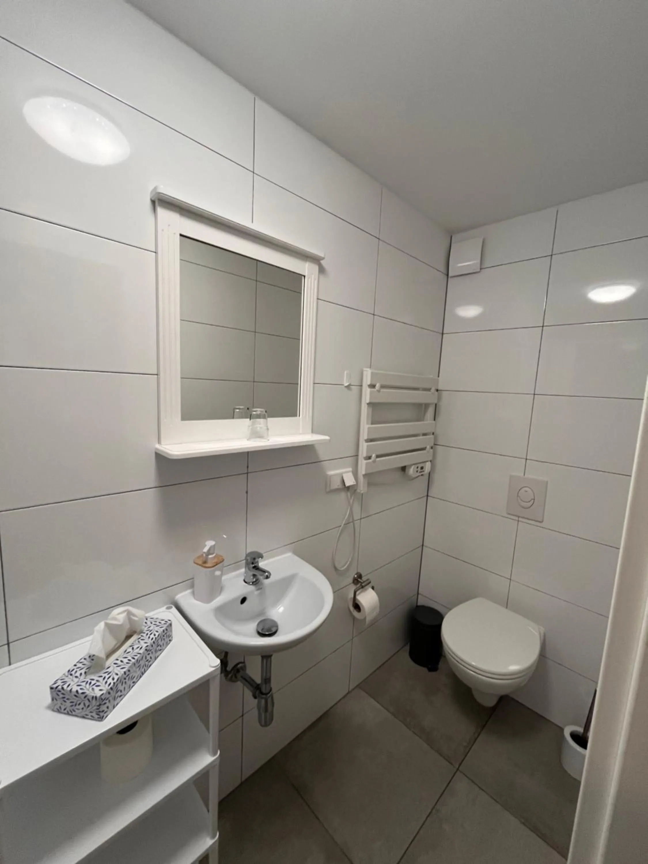 Shower in Checkinn Hotel