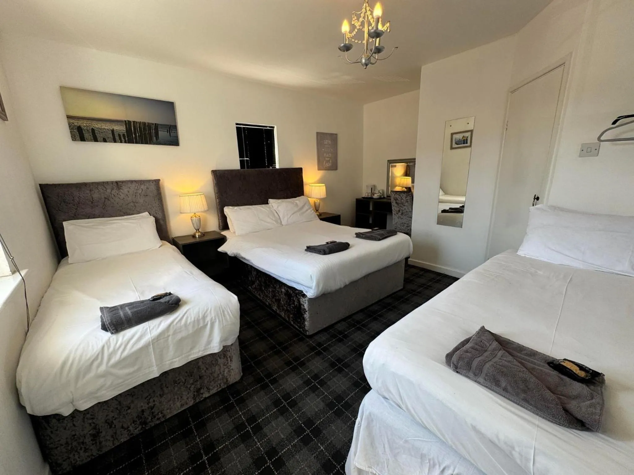 Bedroom, Bed in The Jubilee Hotel East - with NEWLY REFURBISHED SPA FACILITIES - GAMESPIT - AND SMOKEHOUSE