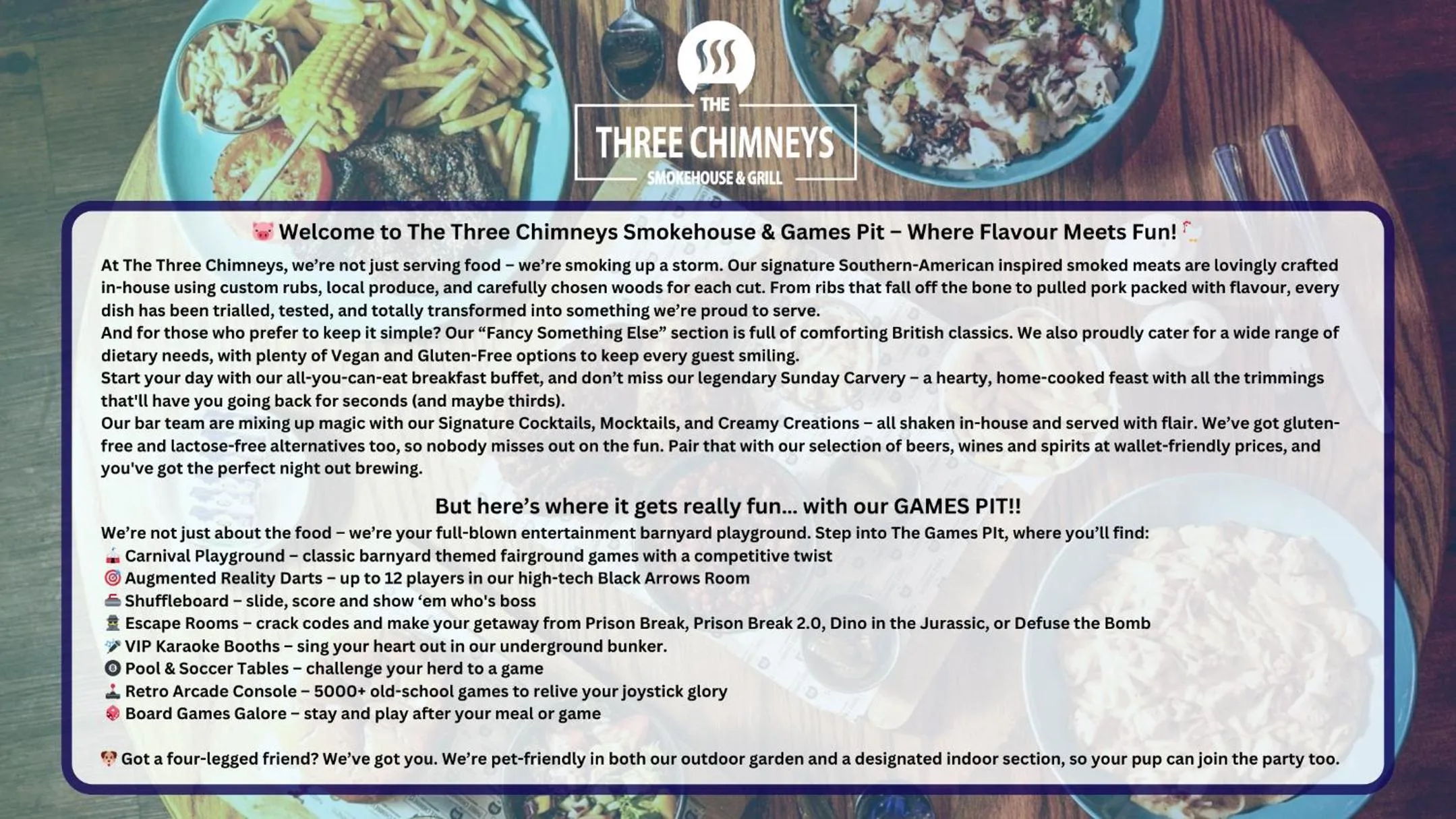 Restaurant/places to eat in The Jubilee Hotel East - with NEWLY REFURBISHED SPA FACILITIES - GAMESPIT - AND SMOKEHOUSE