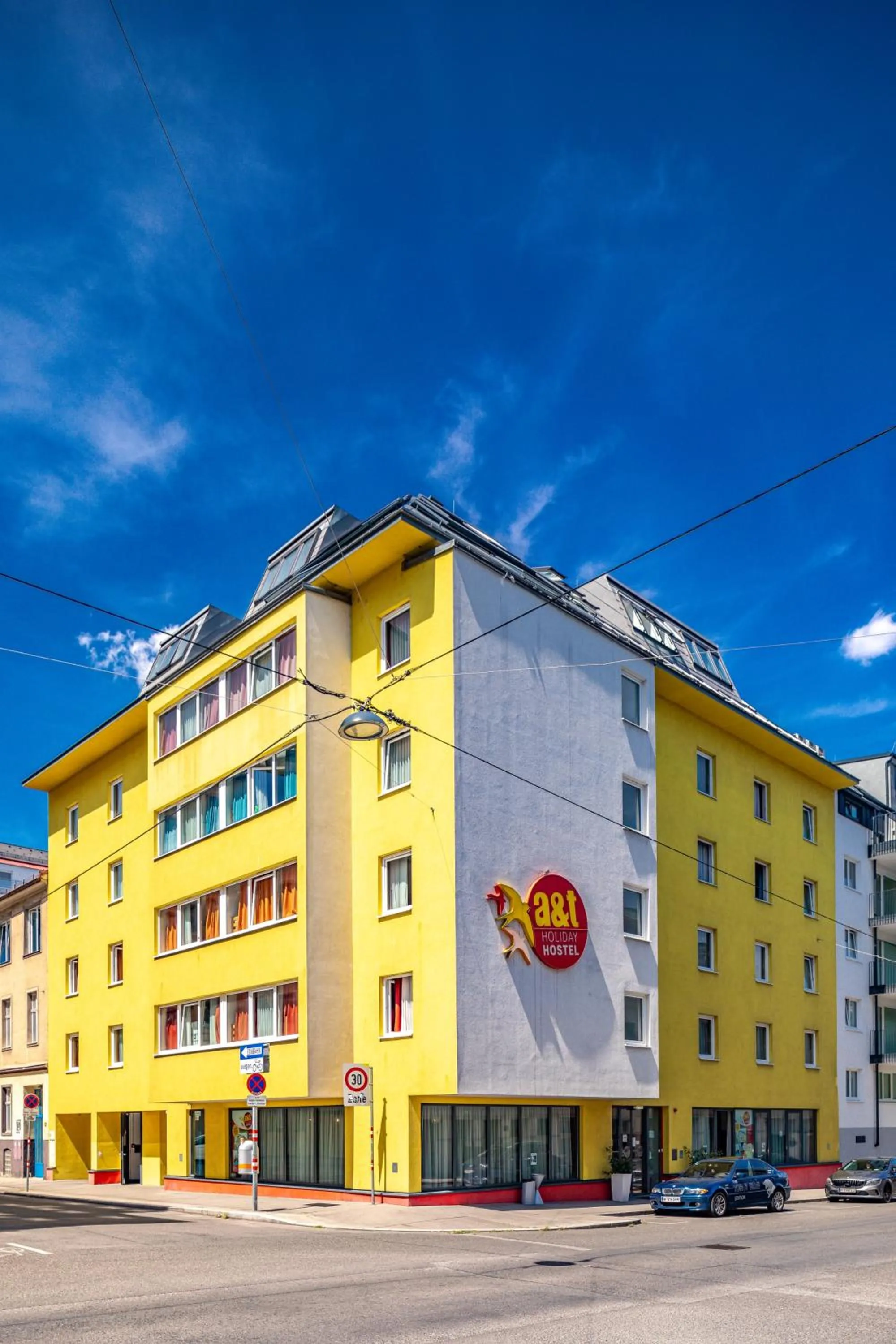 Property building in A&T Hotel & Hostel