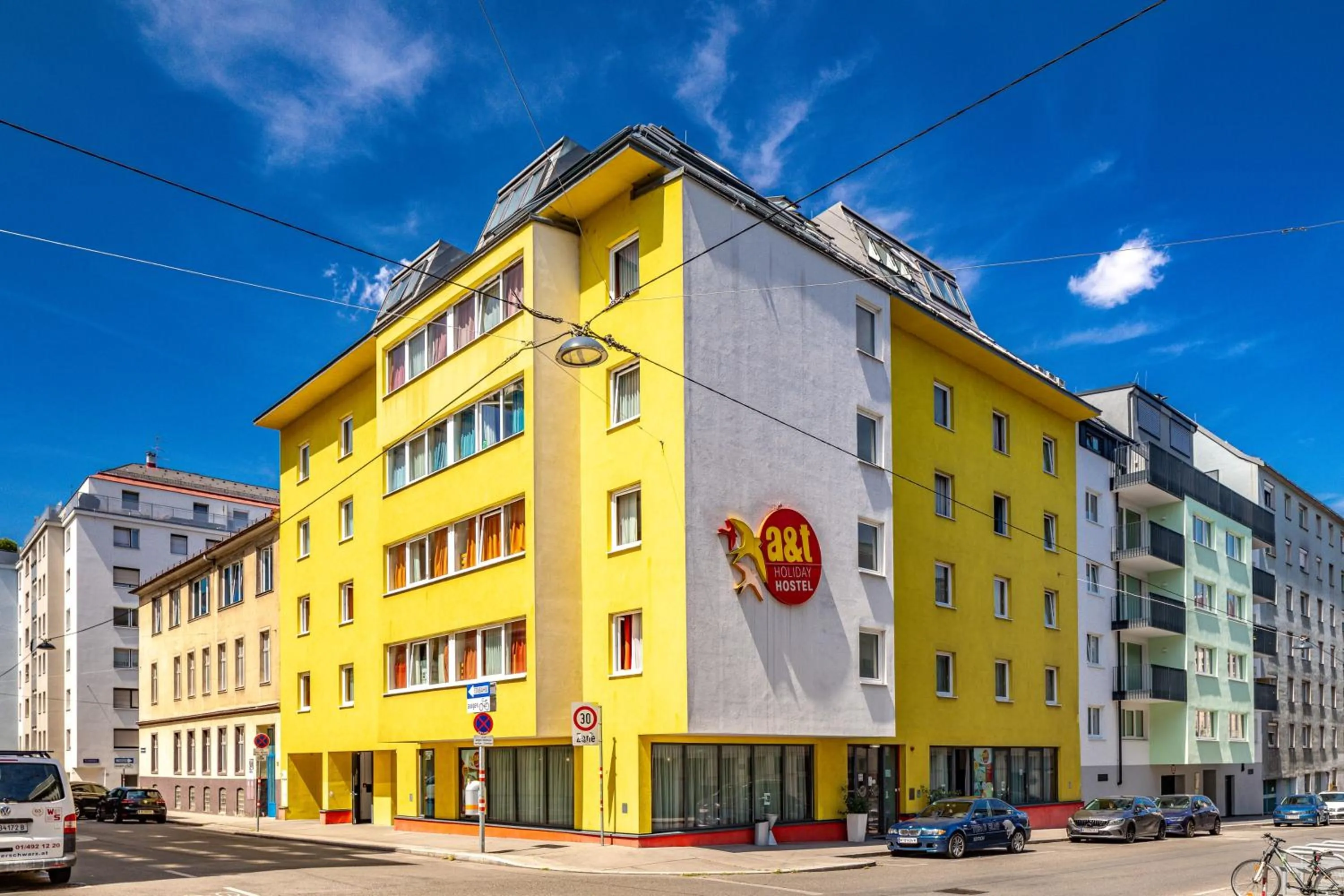 Property building in A&T Hotel & Hostel