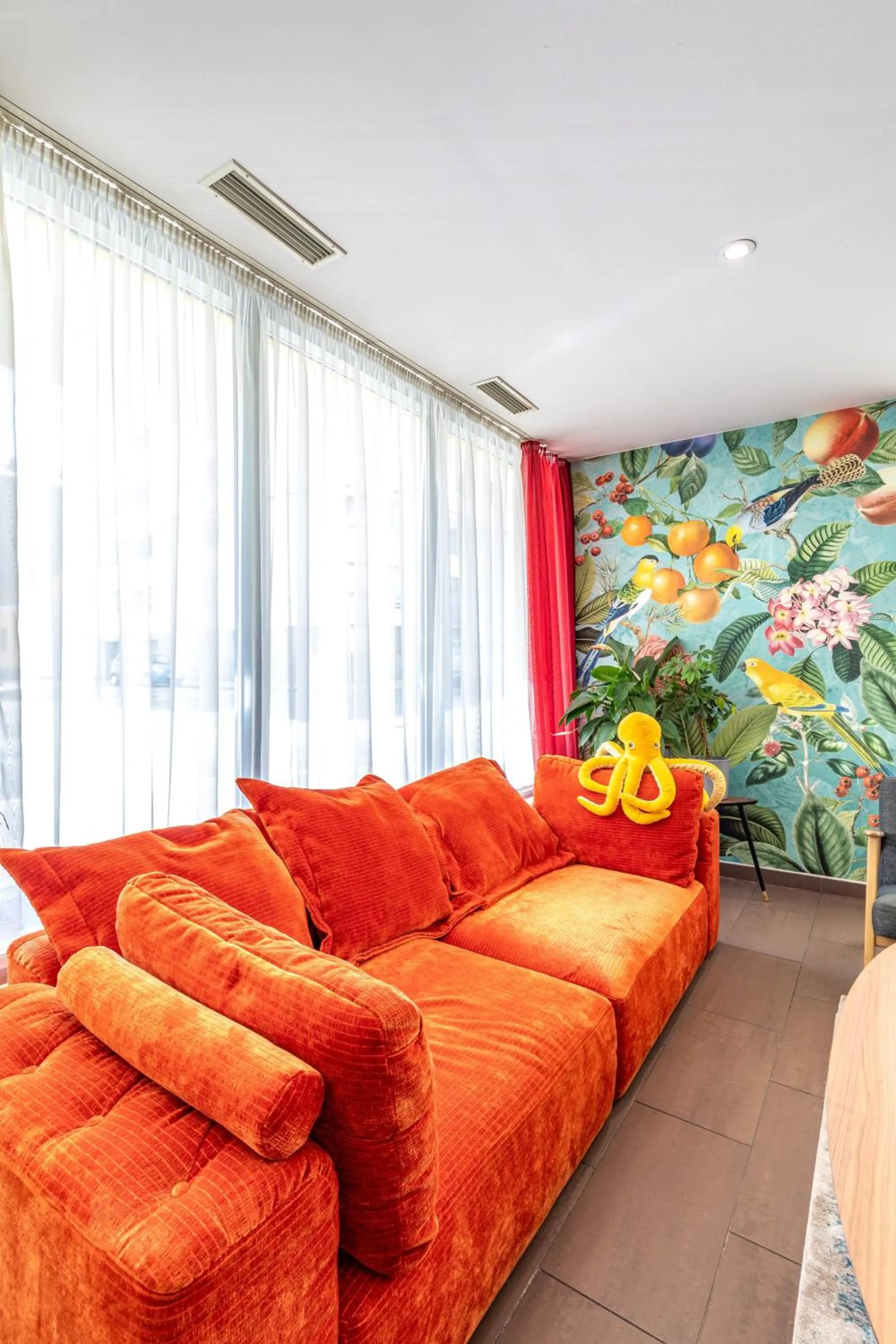 Seating area in A&T Hotel & Hostel