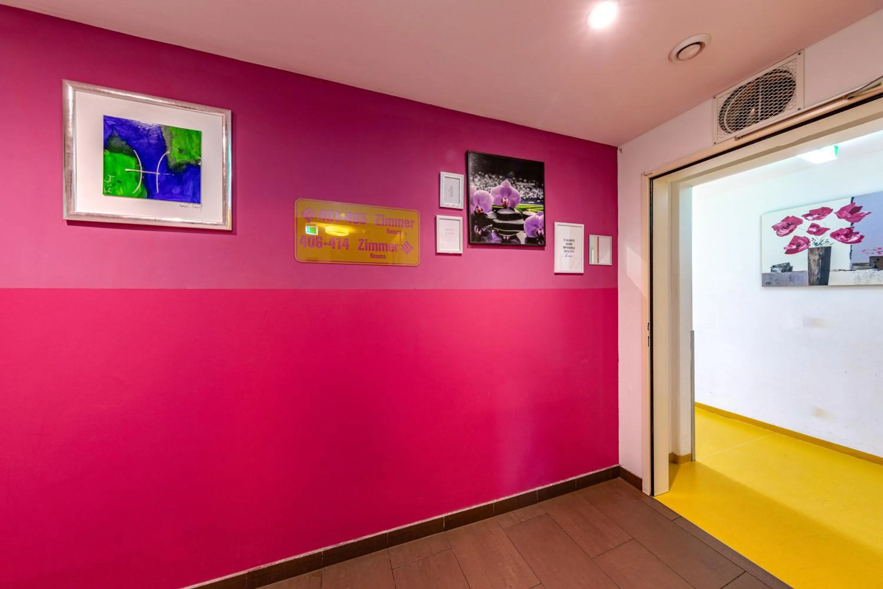 Decorative detail in A&T Hotel & Hostel