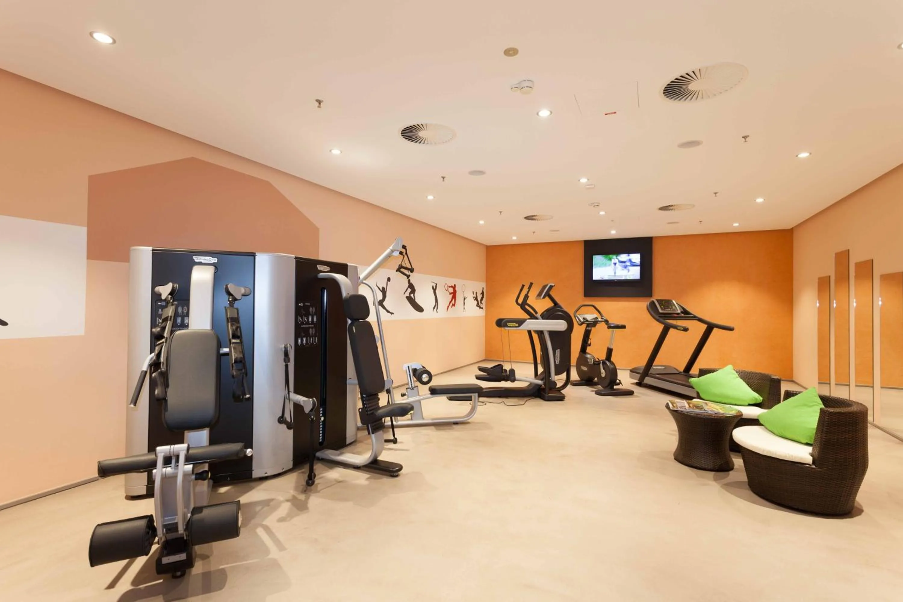 Fitness centre/facilities in Hanse Hotel Attendorn