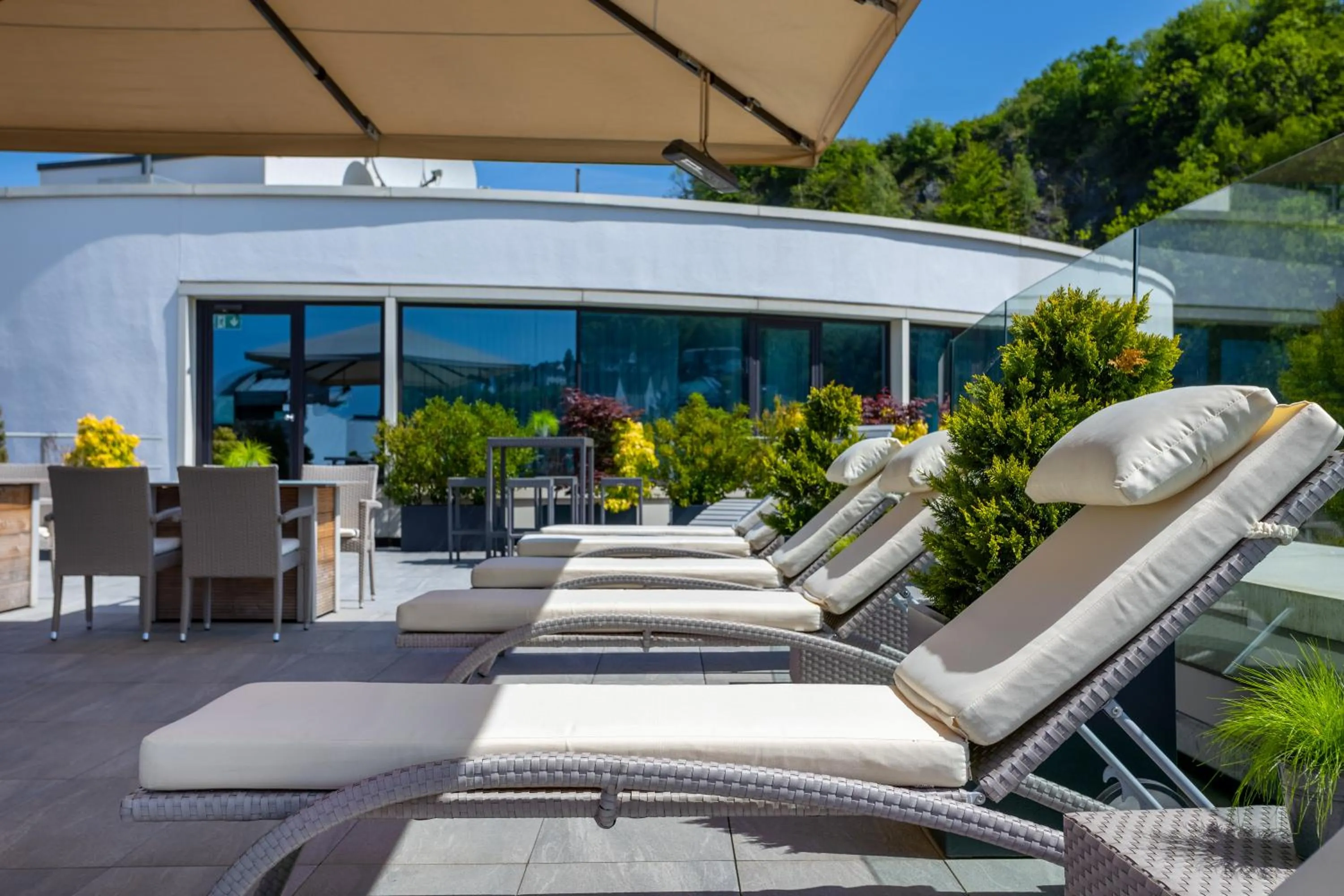 Balcony/Terrace in Hanse Hotel Attendorn