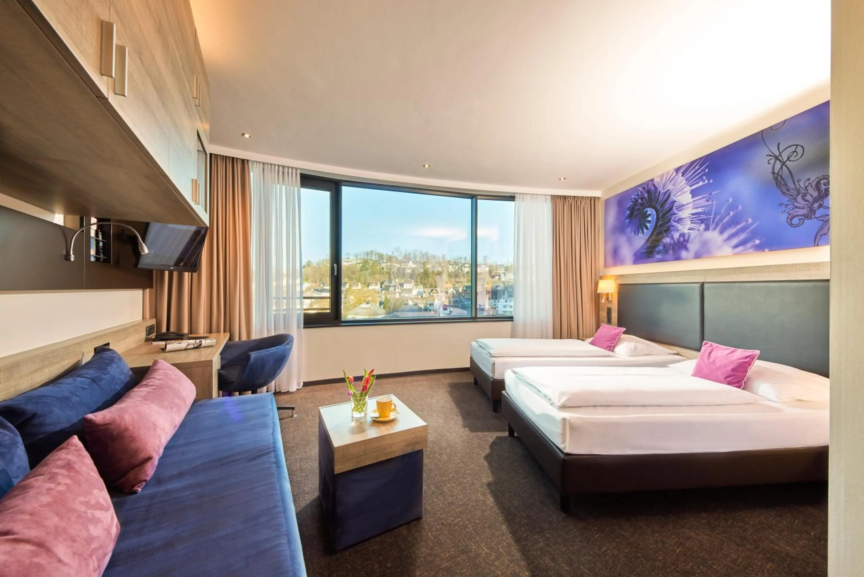 Photo of the whole room, Bed in Hanse Hotel Attendorn