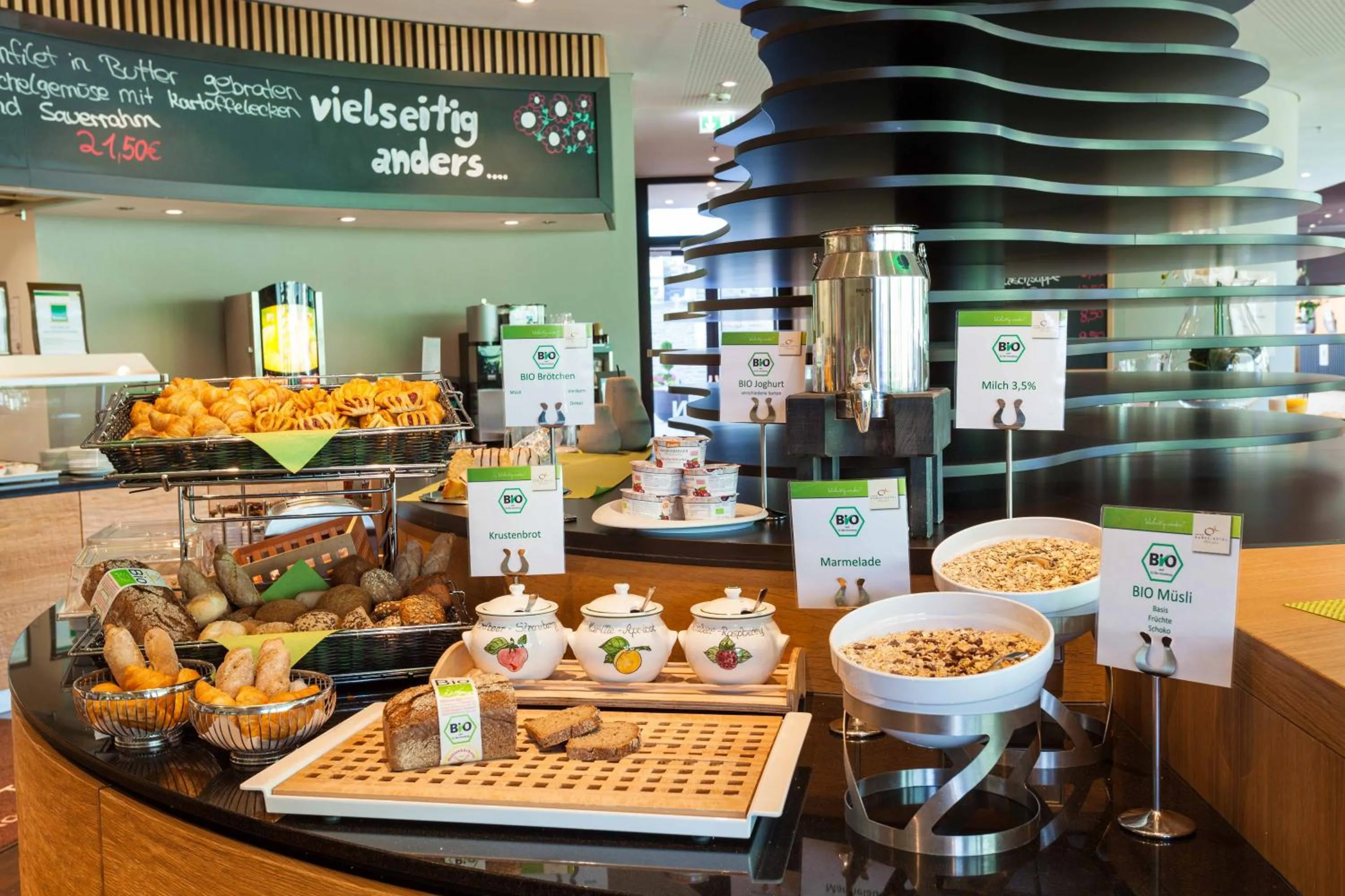 Buffet breakfast in Hanse Hotel Attendorn