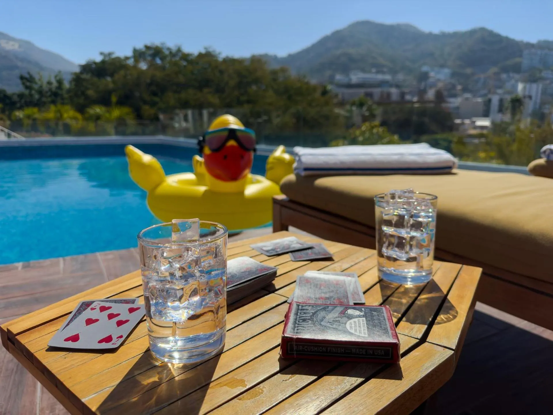 Swimming pool in Hotel Encino Malecón Centro Puerto Vallarta