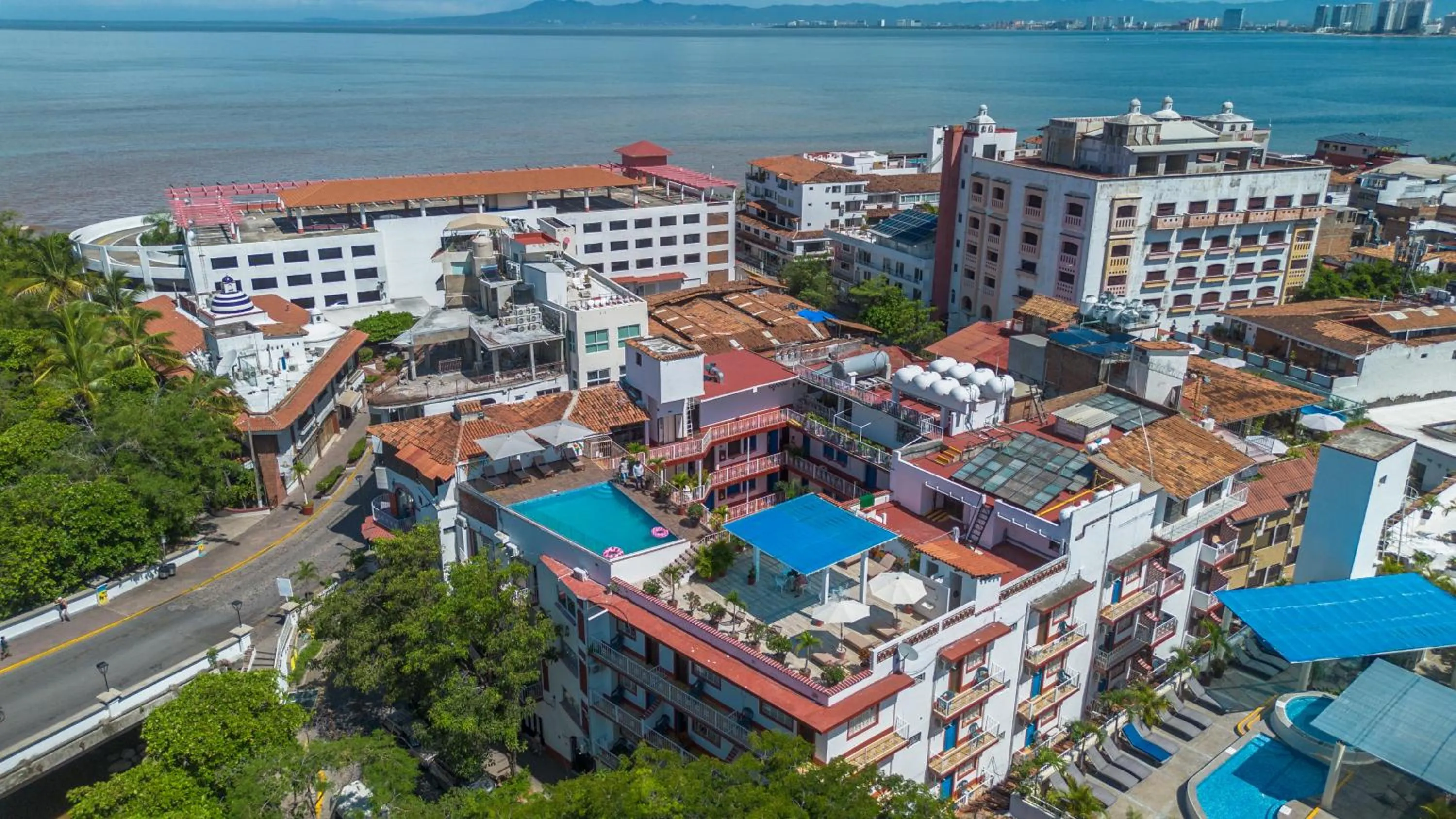 Property building in Hotel Encino Malecón Centro Puerto Vallarta