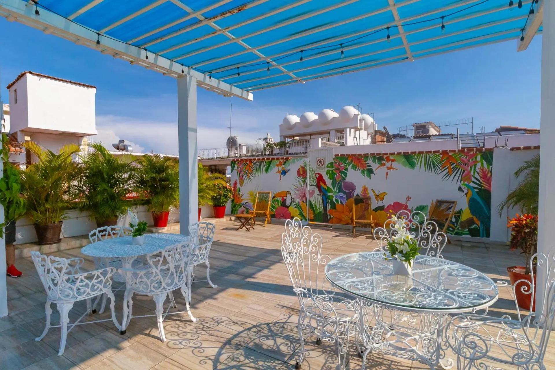 Swimming pool in Hotel Encino Malecón Centro Puerto Vallarta