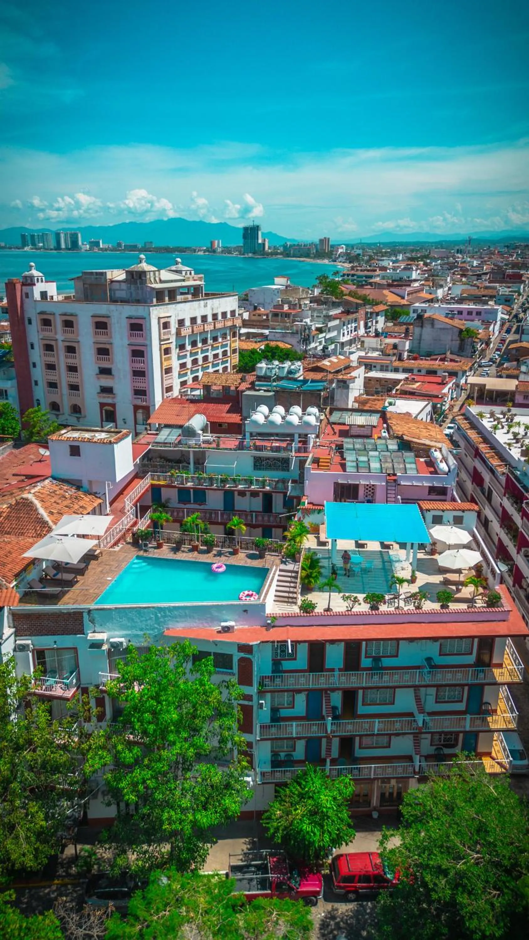 Property building in Hotel Encino Malecón Centro Puerto Vallarta