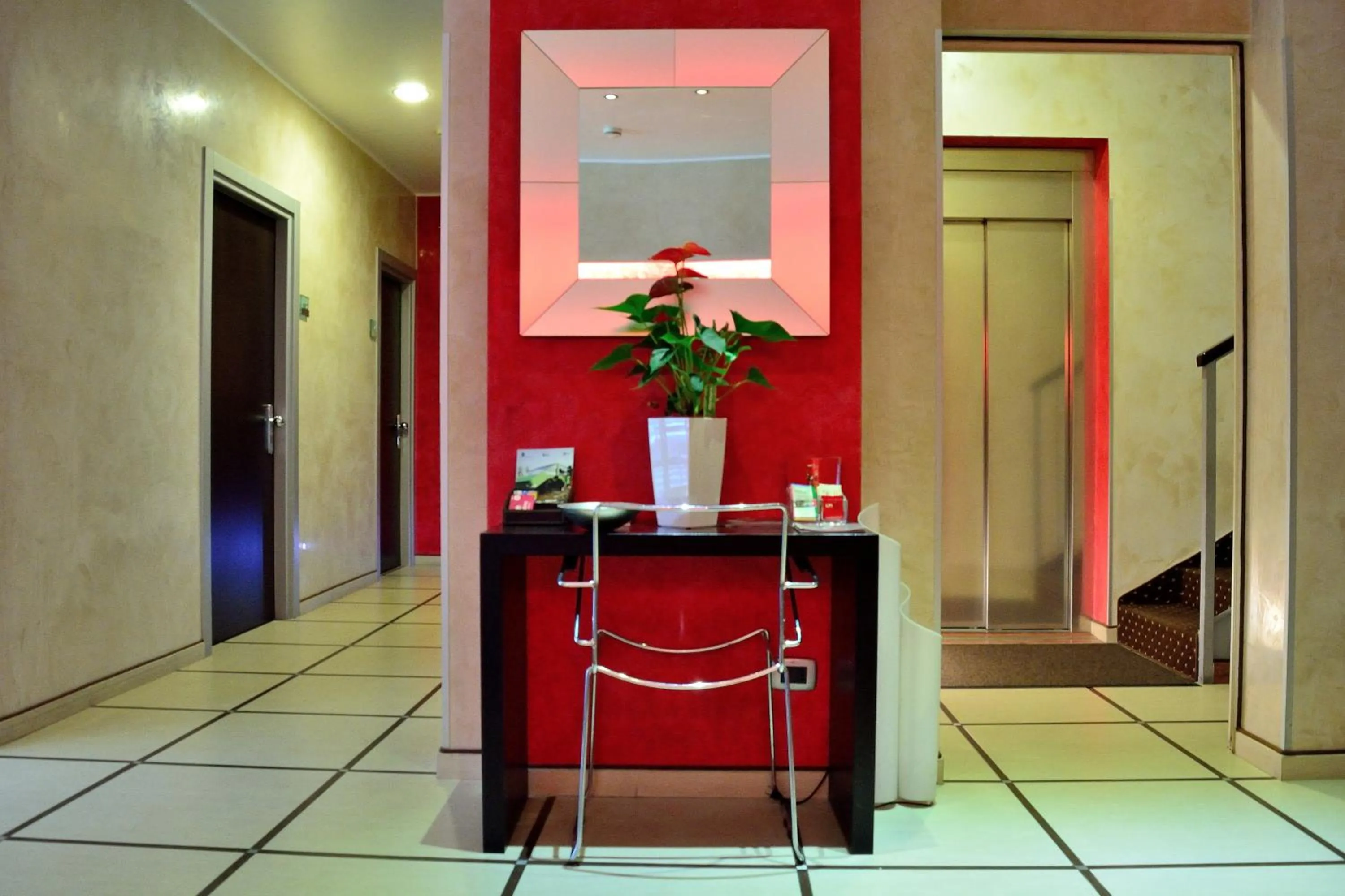 Lobby or reception in Hotel Susa