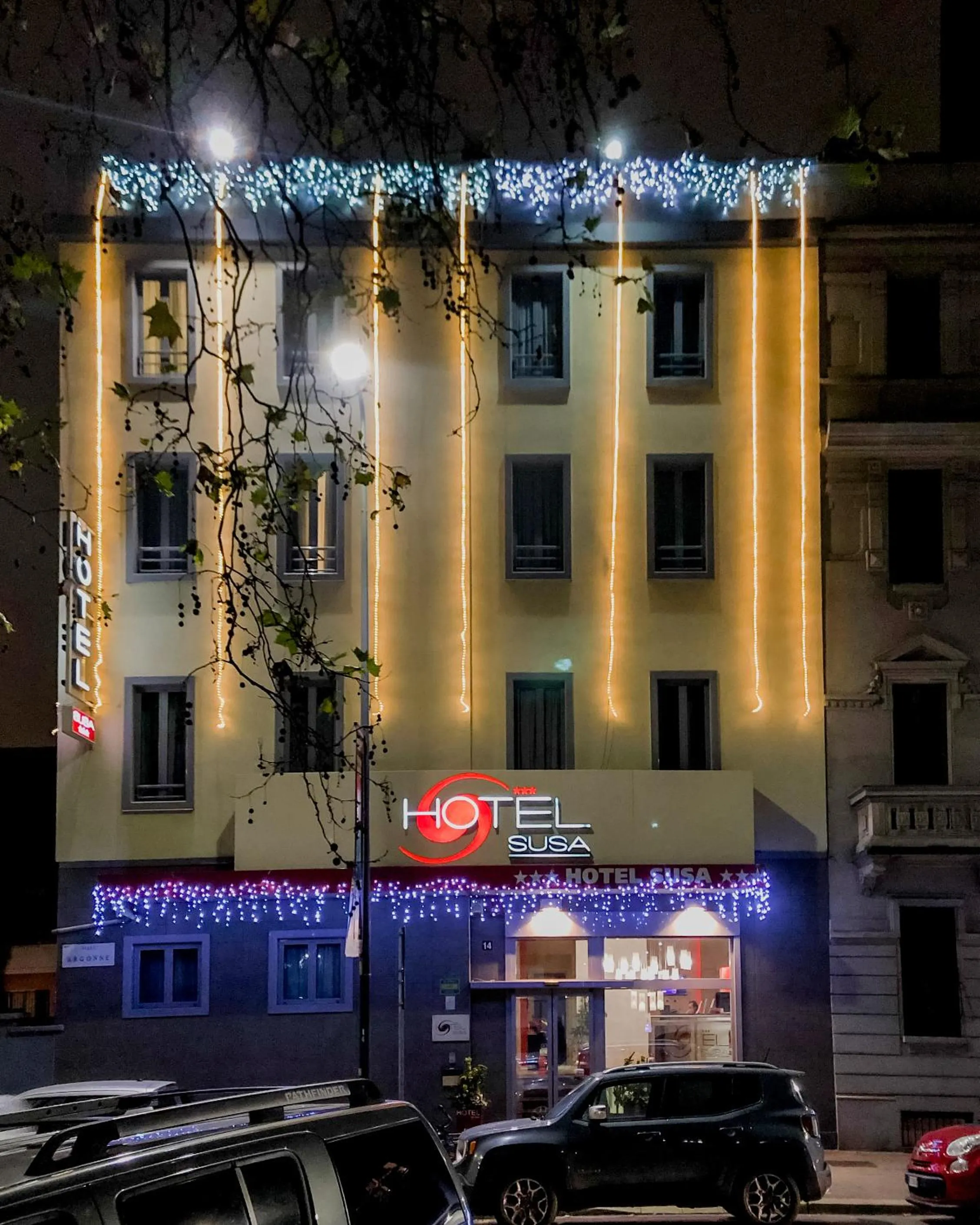 Property building in Hotel Susa