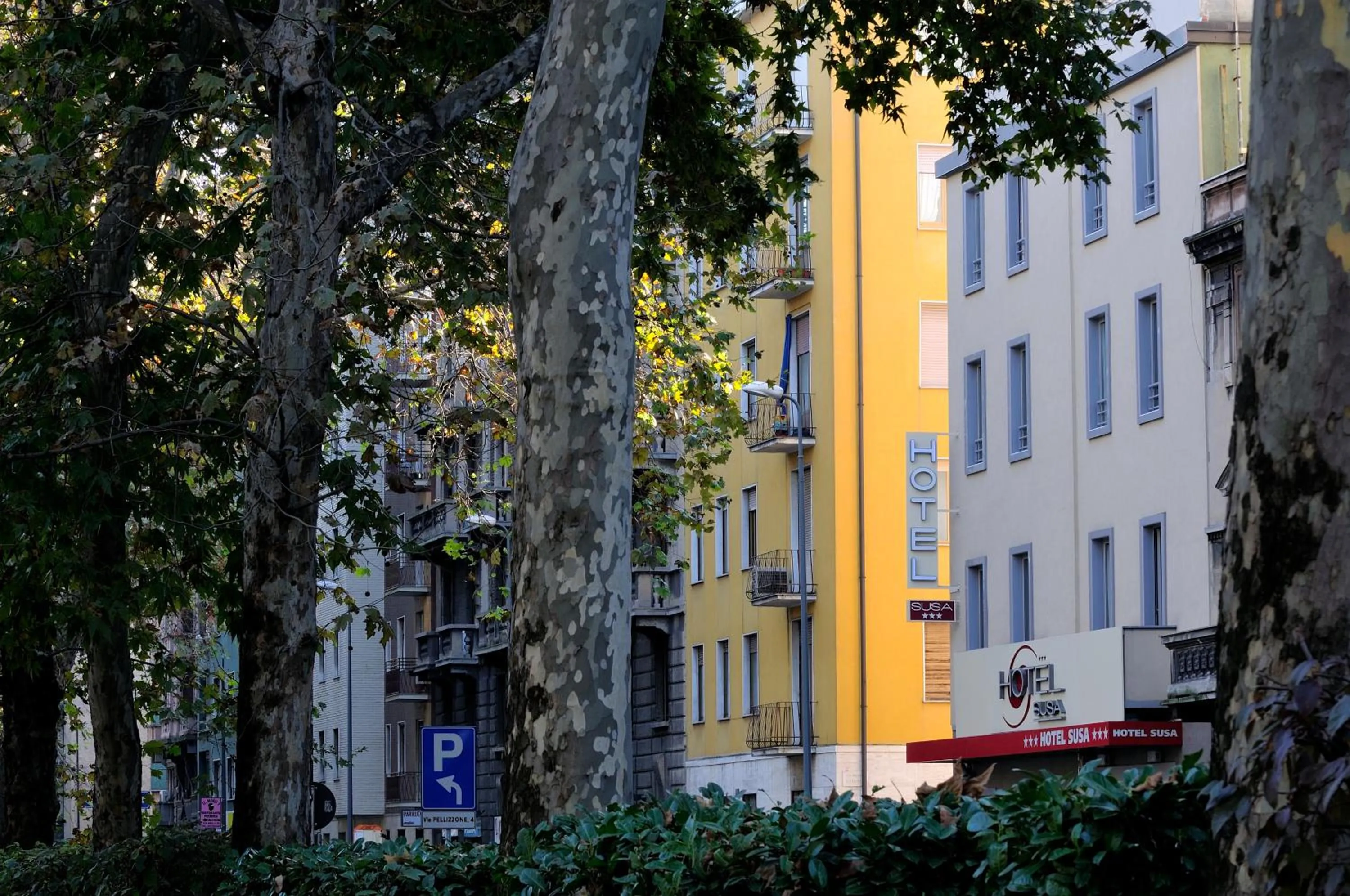 Property building in Hotel Susa