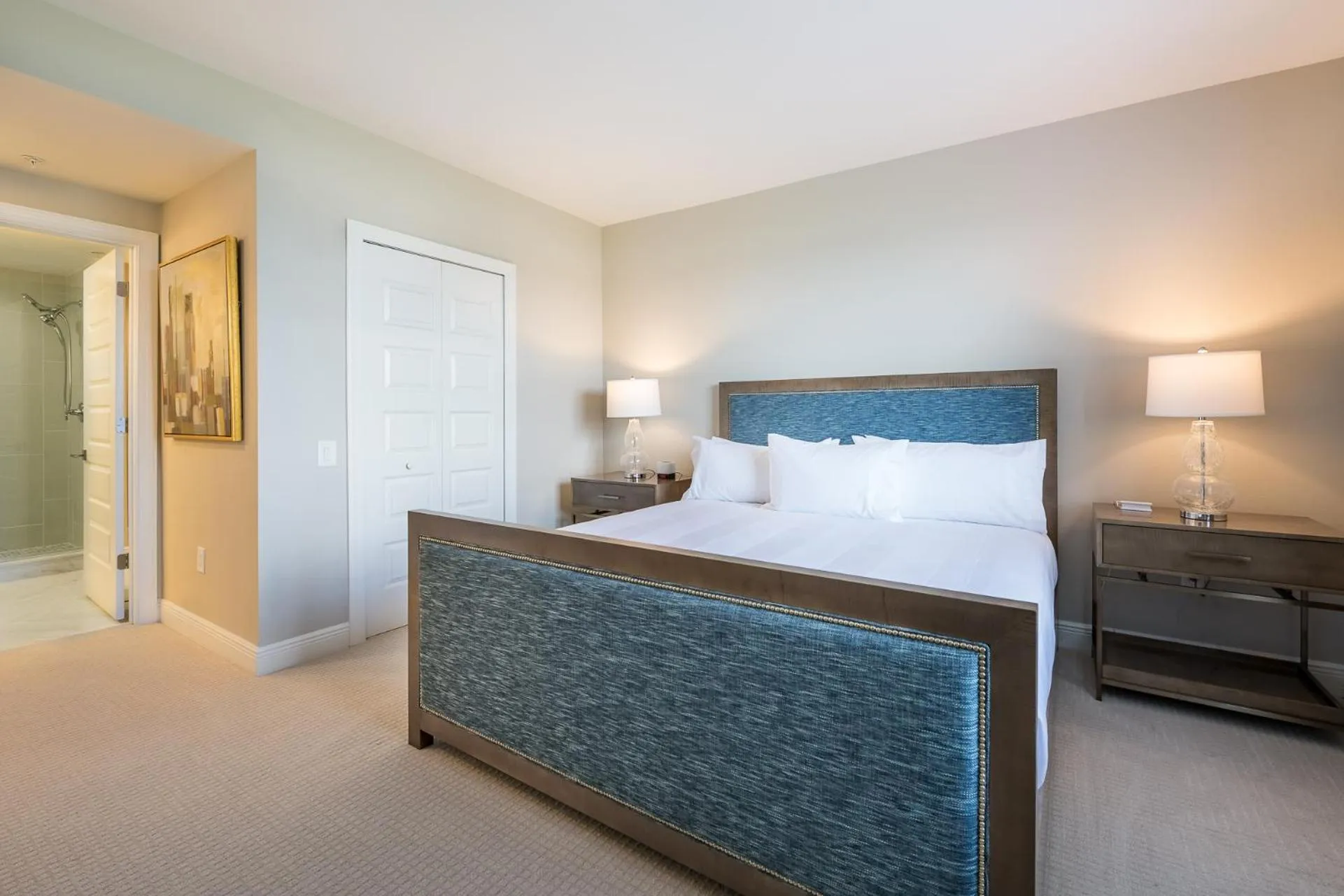 Bed in Siena at Bella Collina