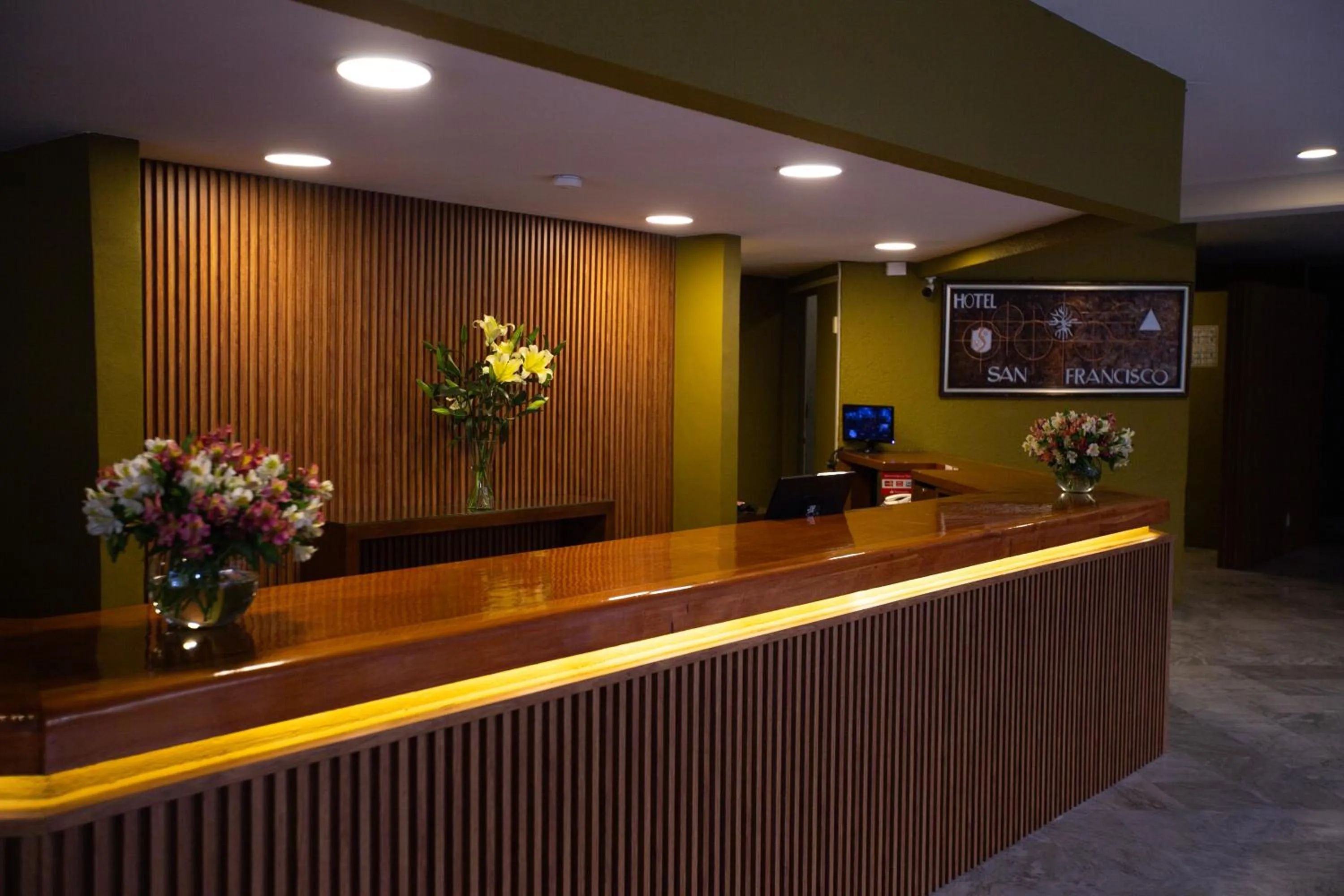 Lobby or reception in Hotel San Francisco