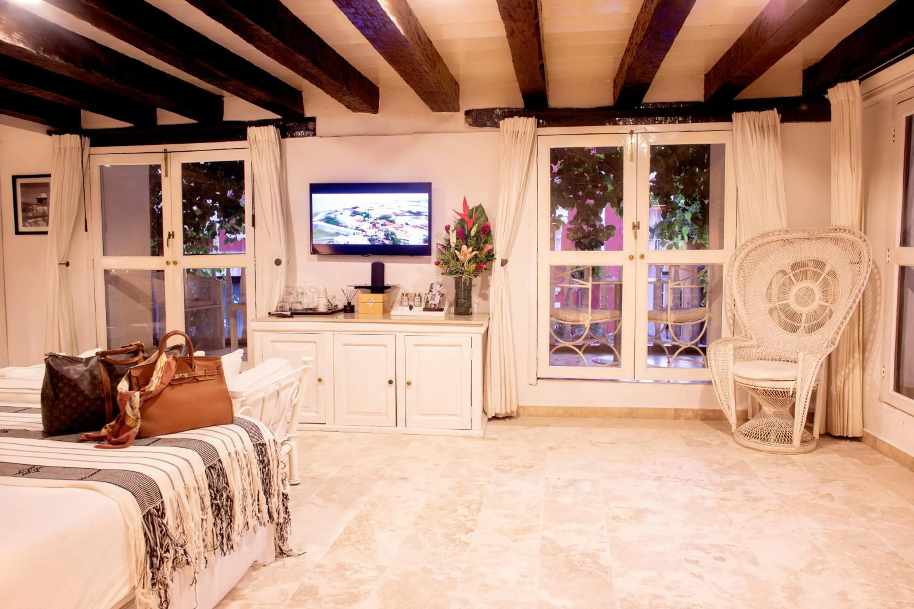 Bed in Leones de Alba Hotel Boutique