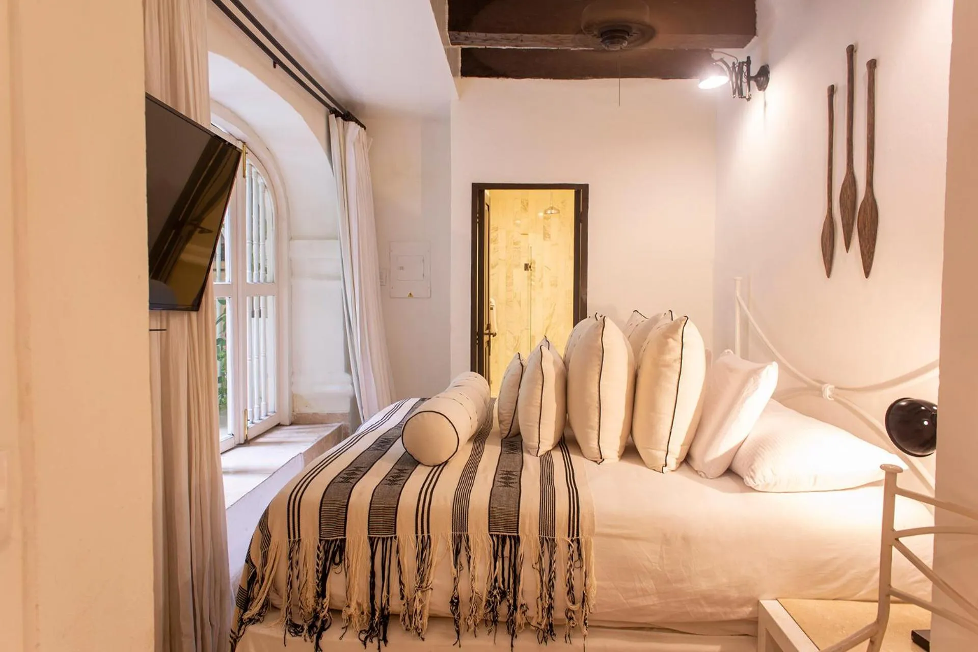 Bed in Leones de Alba Hotel Boutique
