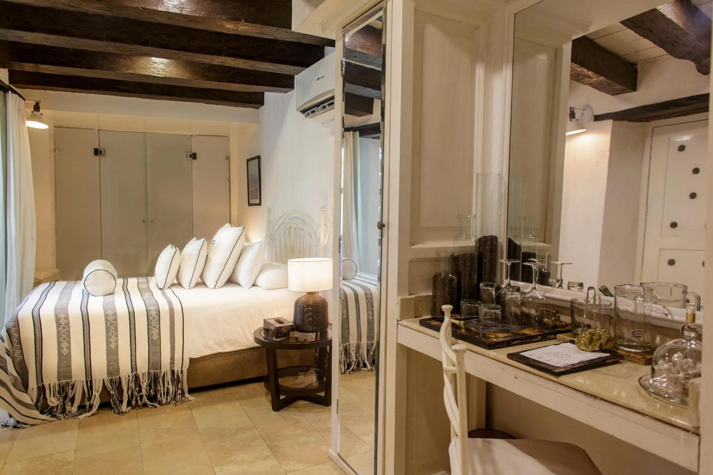 Bed in Leones de Alba Hotel Boutique