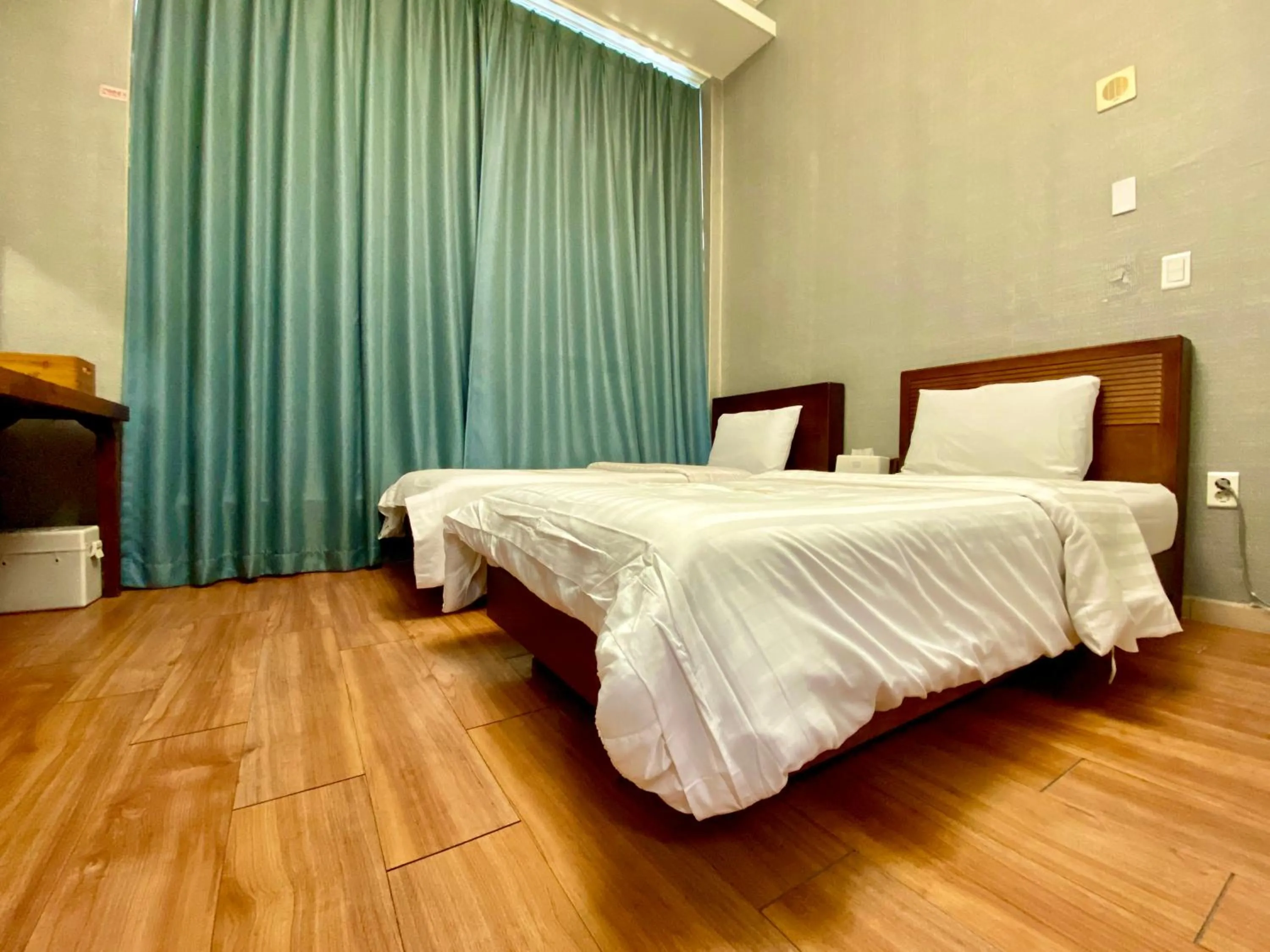 Bed in Myeongdong Merlin Hotel