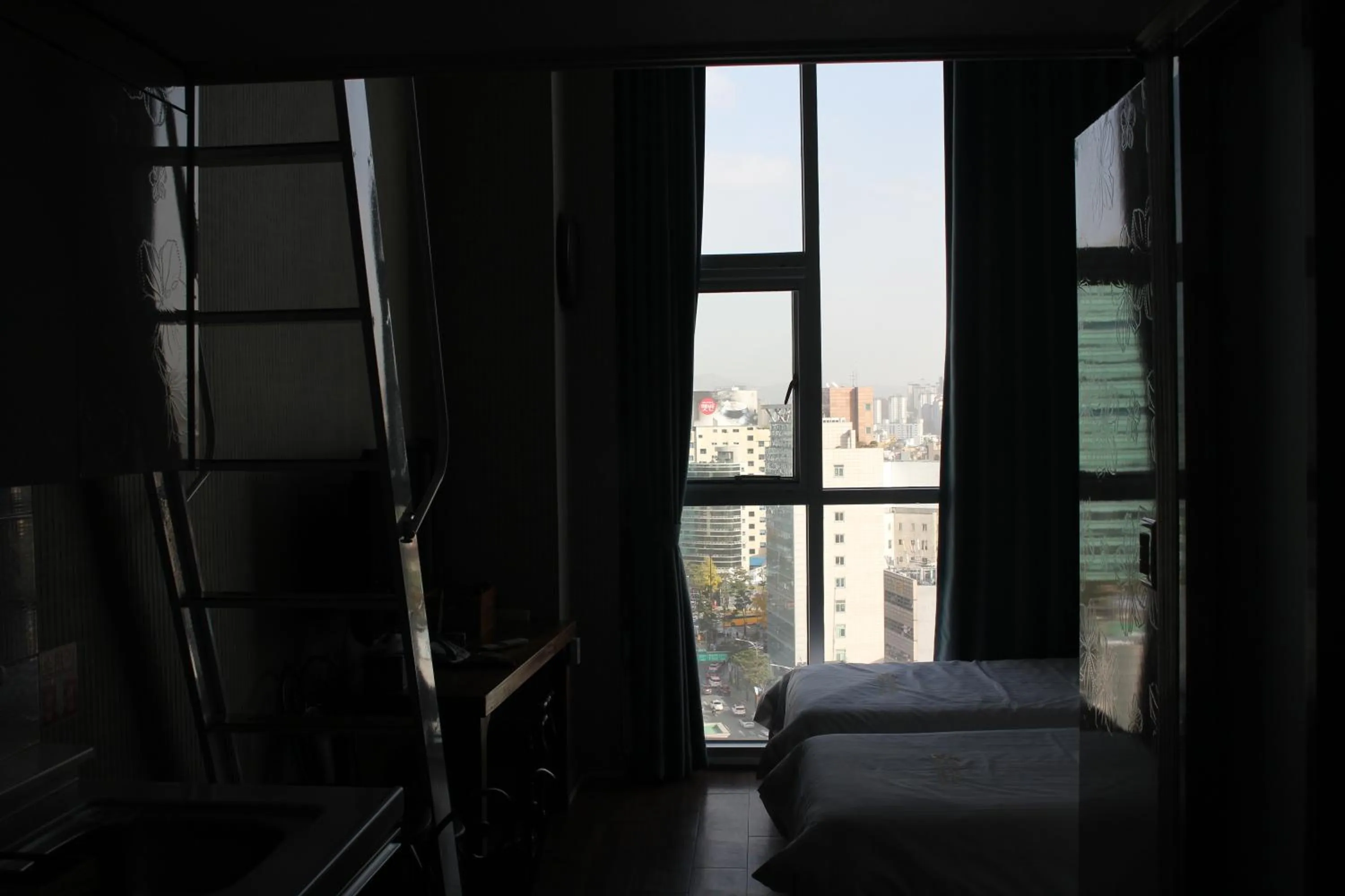 Bed in Myeongdong Merlin Hotel