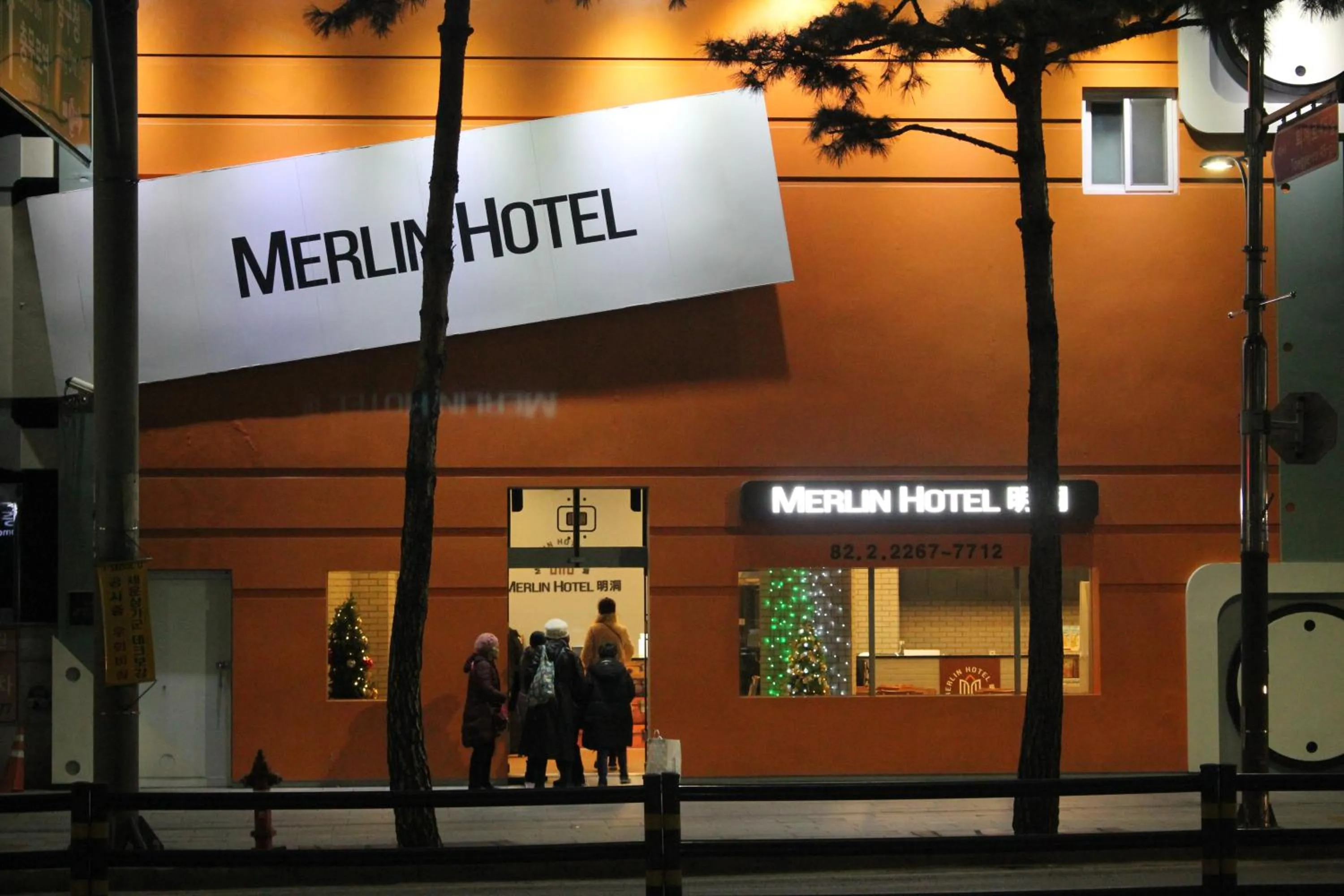 Property building in Myeongdong Merlin Hotel