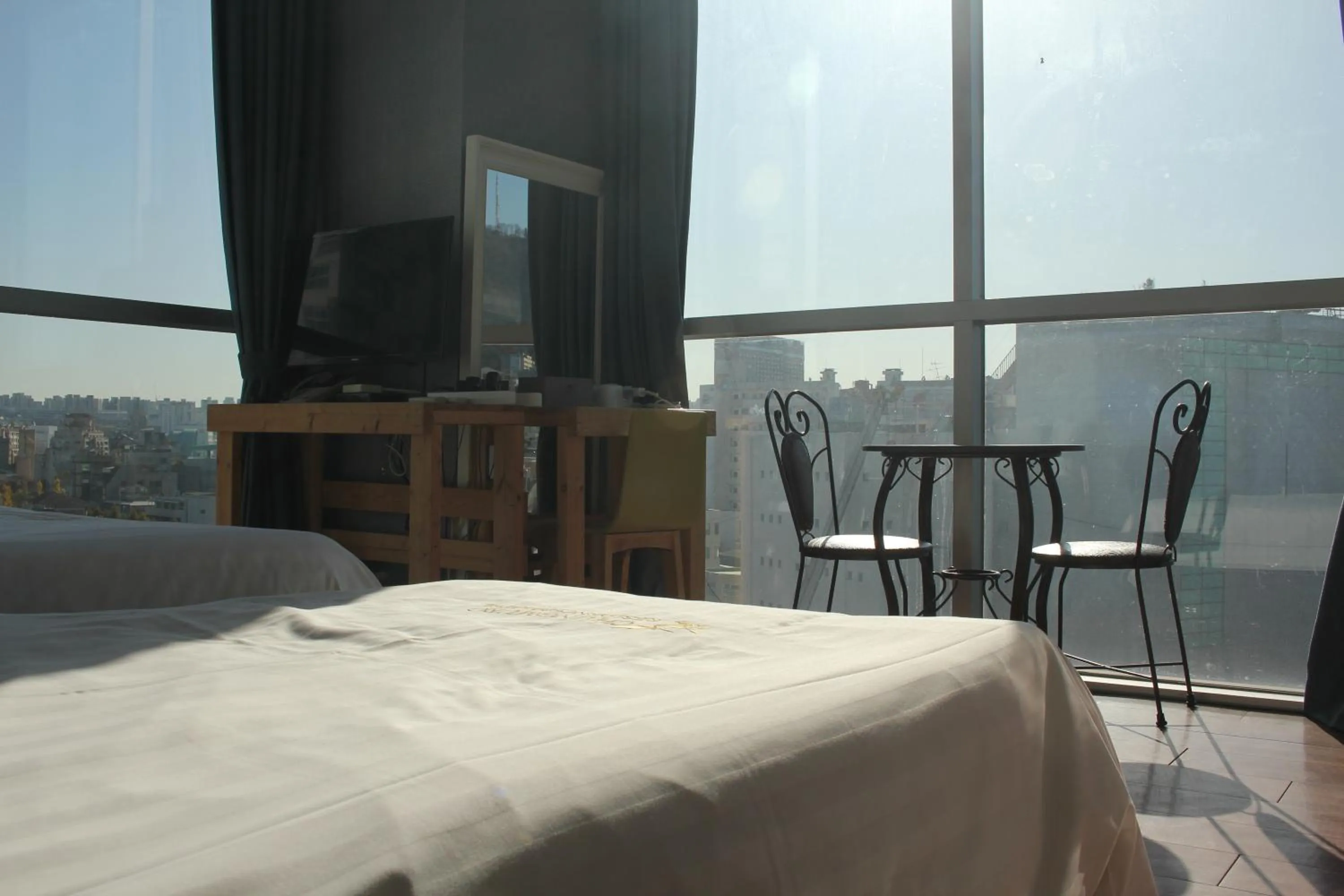 Bed in Myeongdong Merlin Hotel