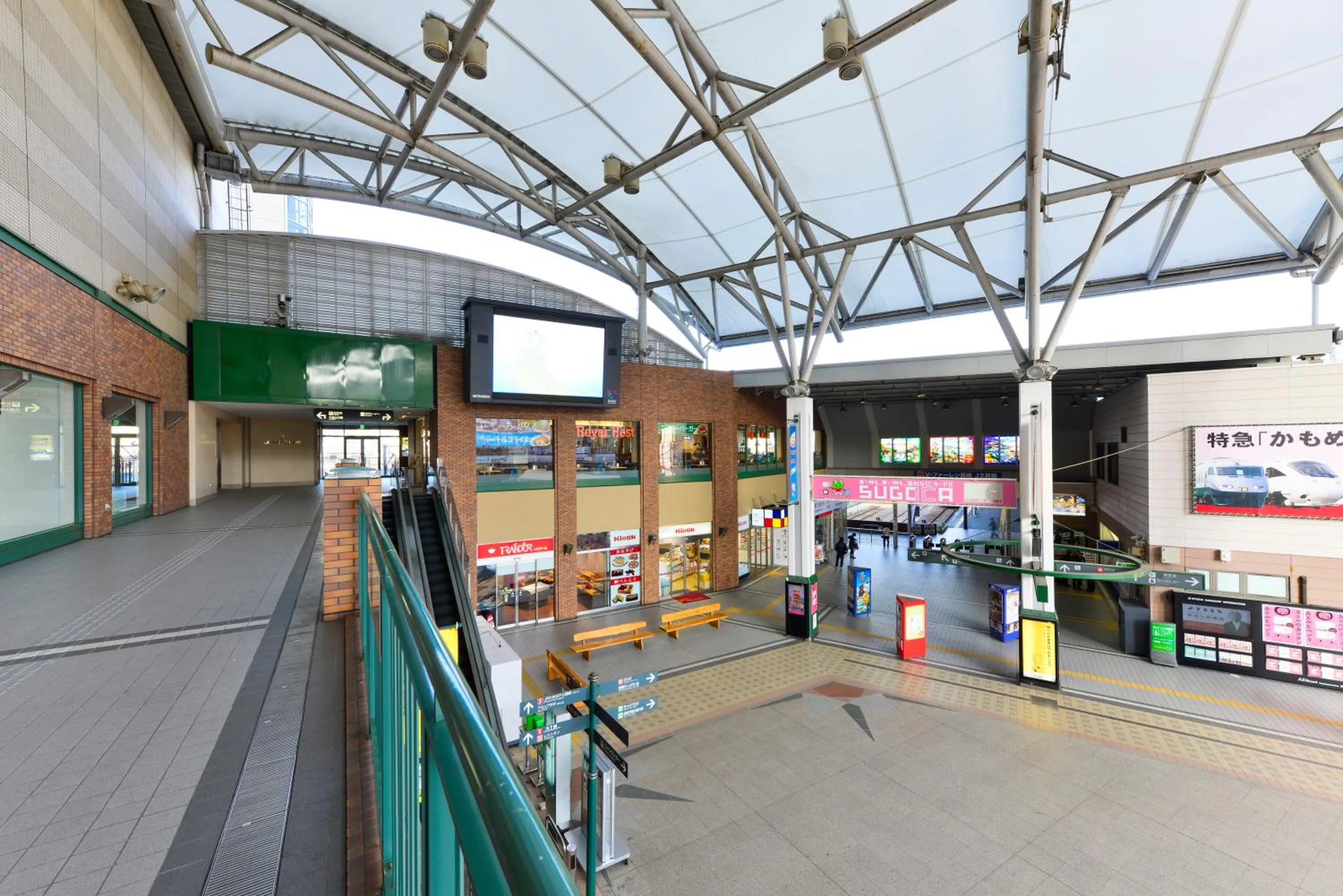 Facade/entrance in JR Kyushu Hotel Nagasaki