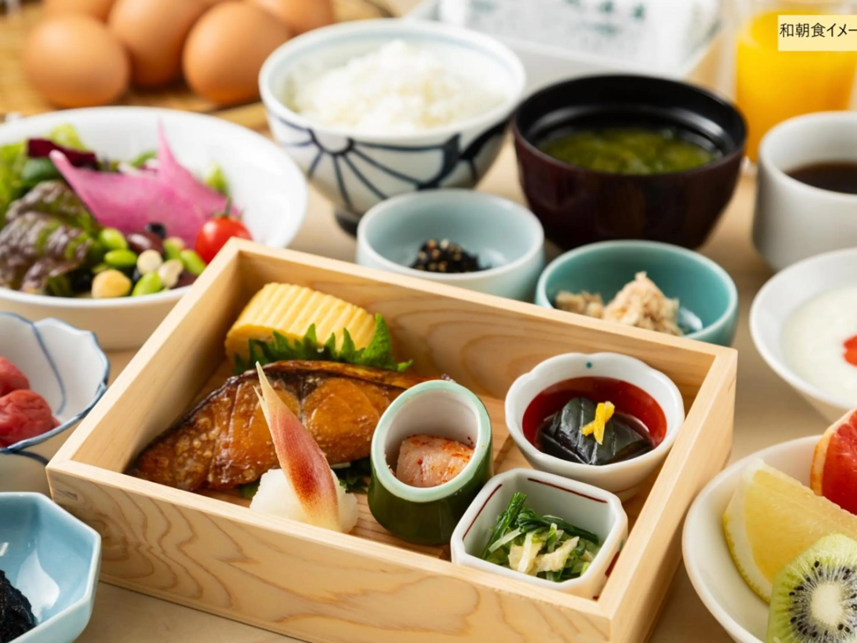 Breakfast in JR Kyushu Hotel Nagasaki