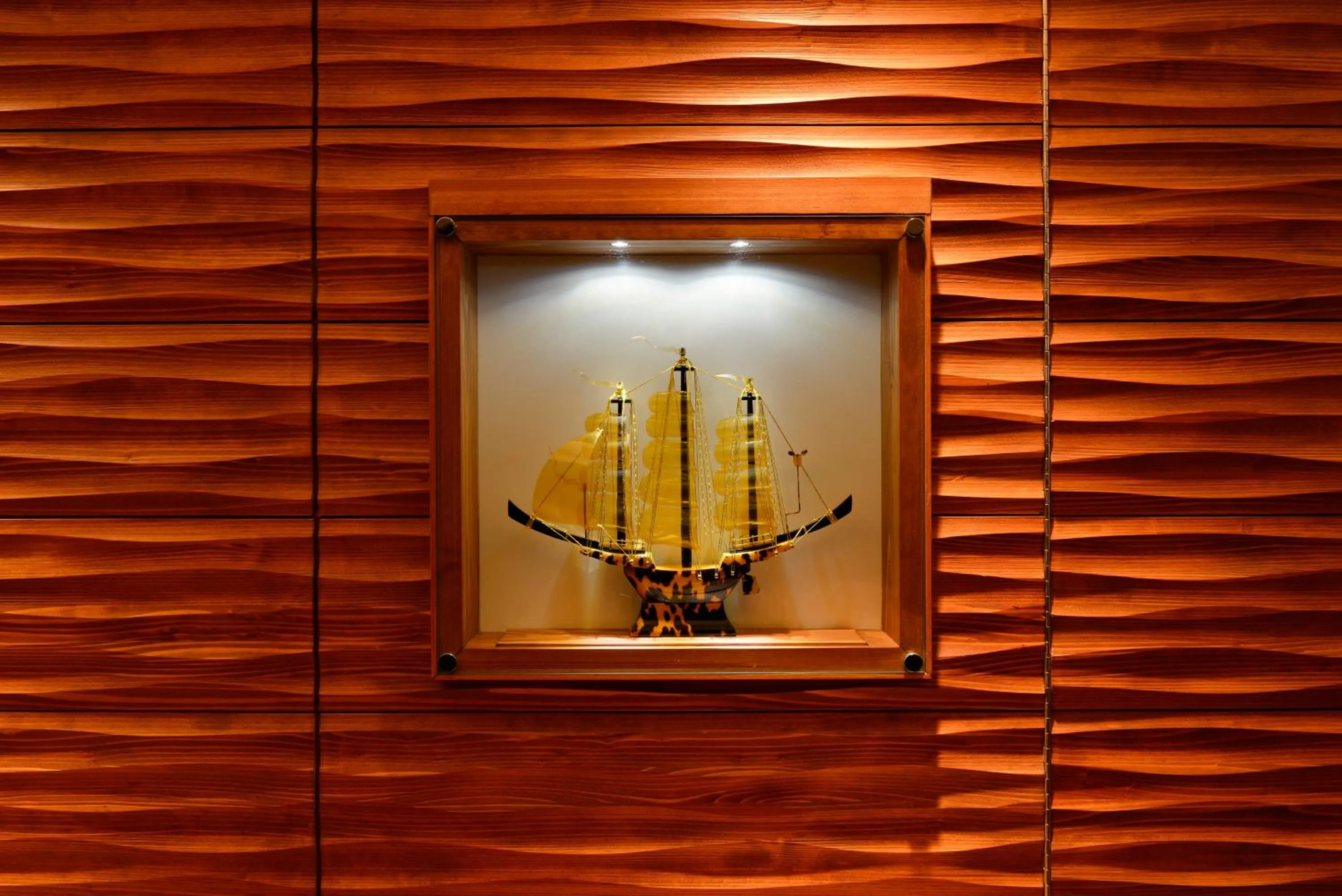 Decorative detail in JR Kyushu Hotel Nagasaki