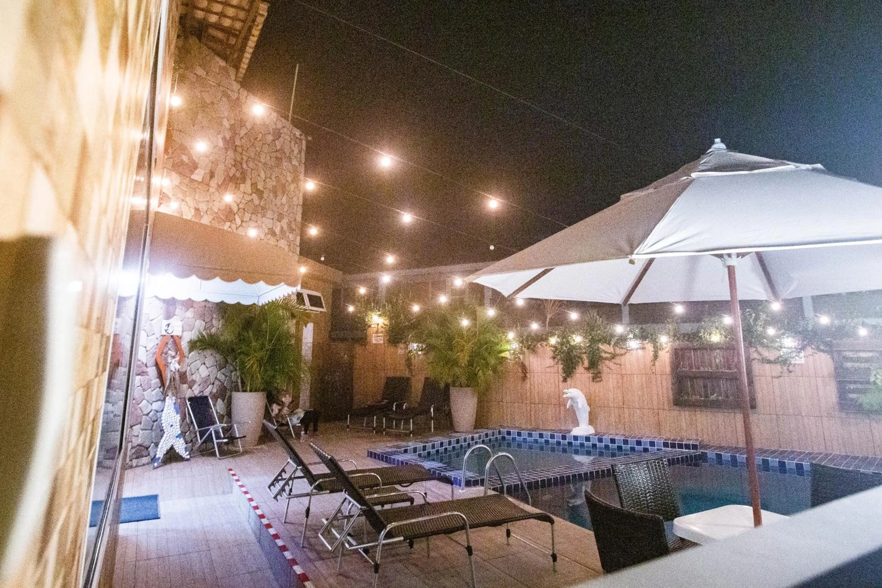 Swimming pool in Pousada Sereia do Porto