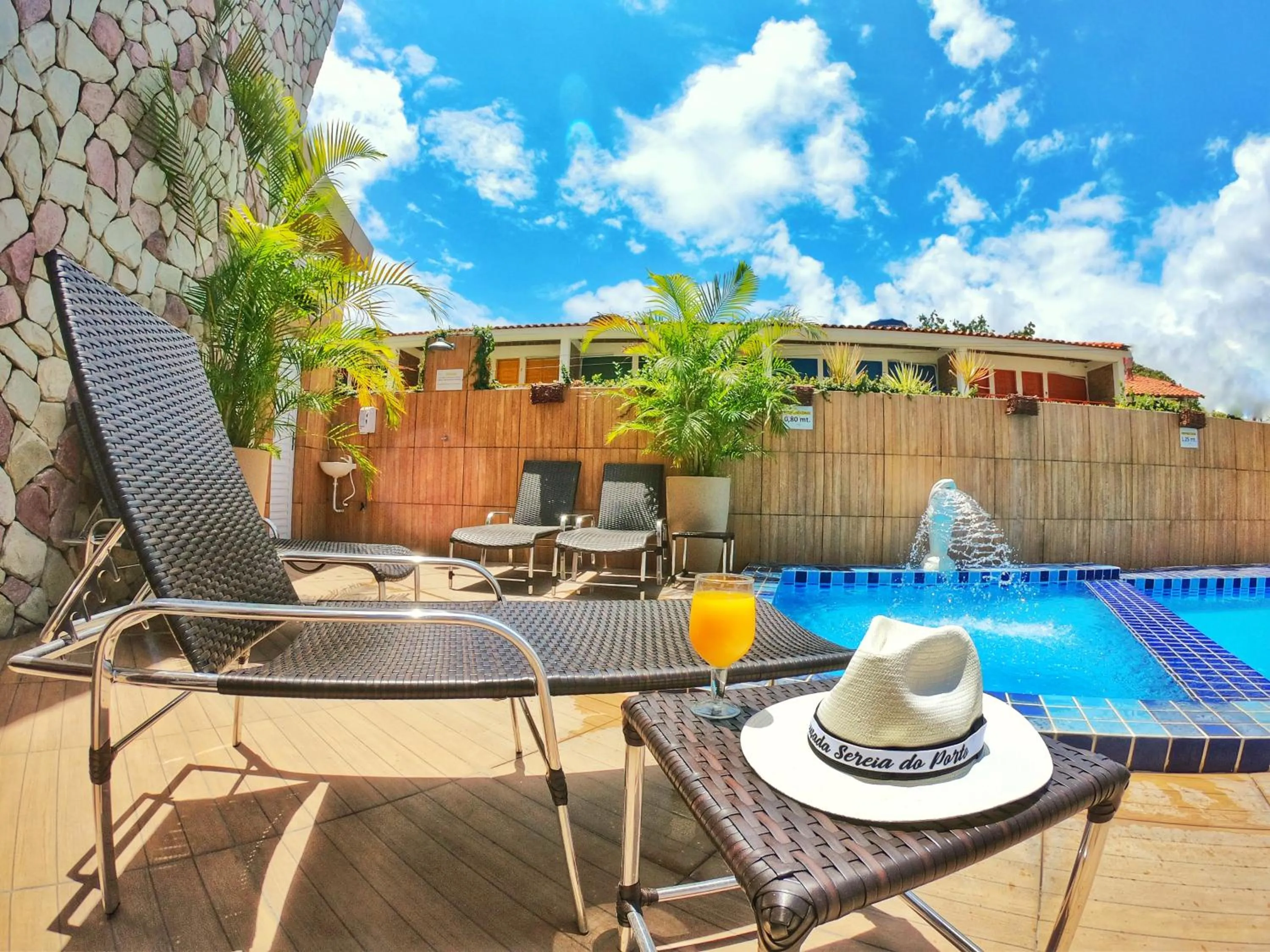 Patio in Pousada Sereia do Porto