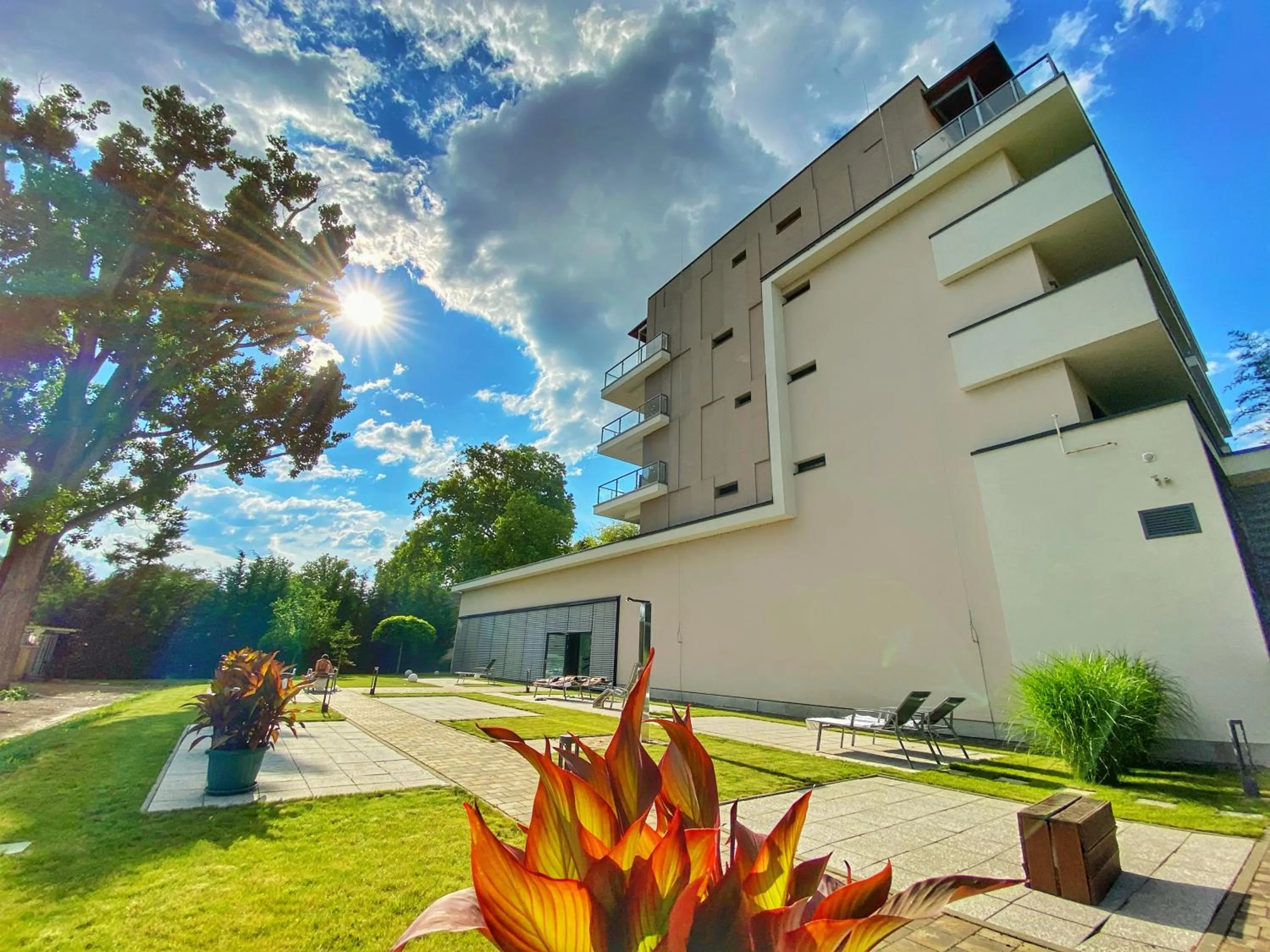 Property building in Imola Hotel Platán