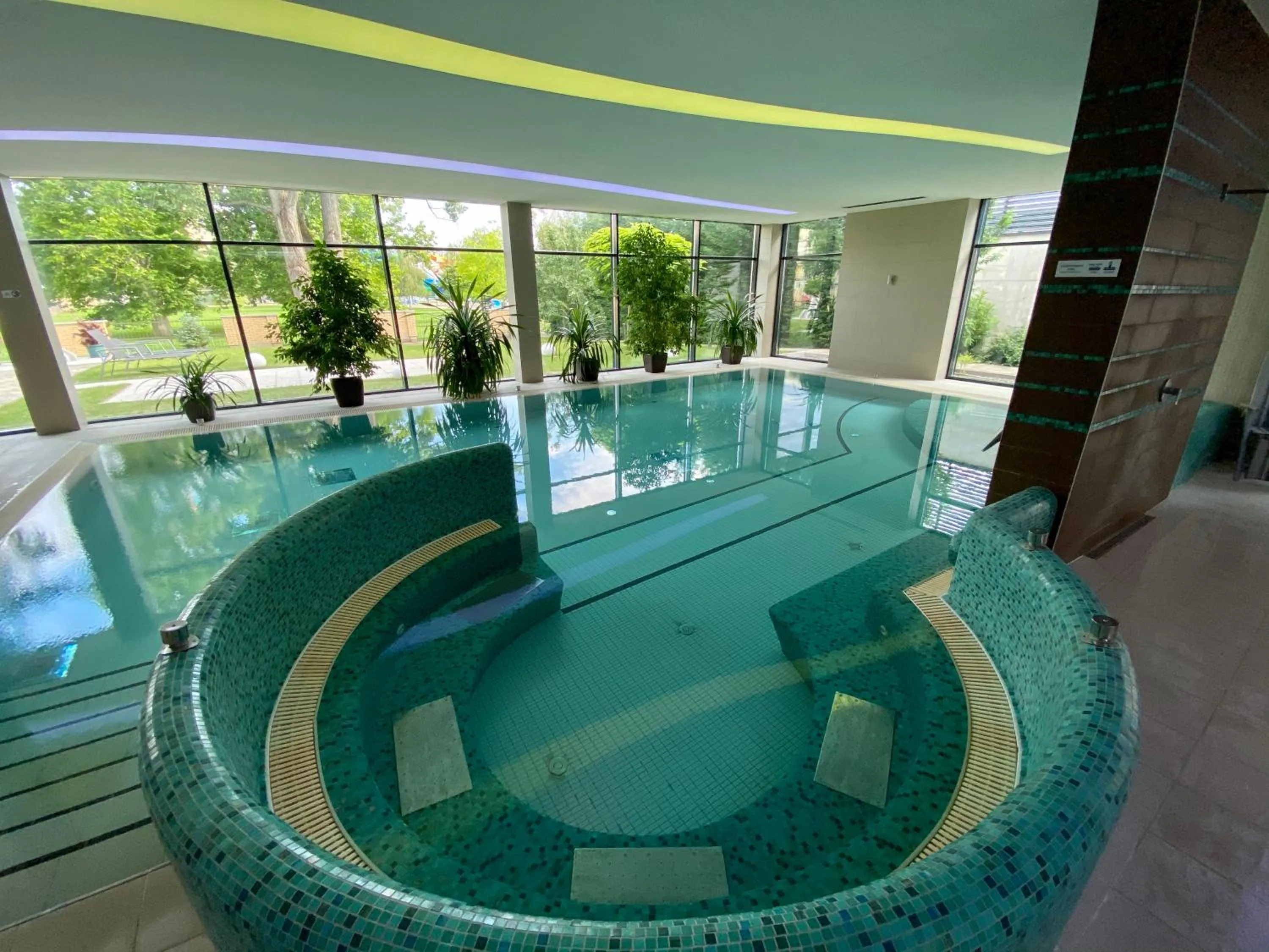 Swimming pool in Imola Hotel Platán