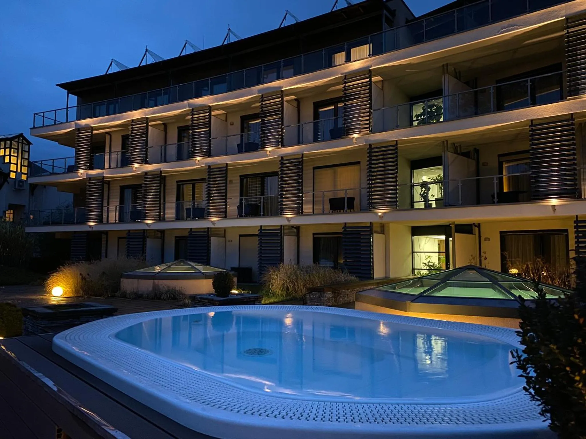 Property building in Imola Hotel Platán