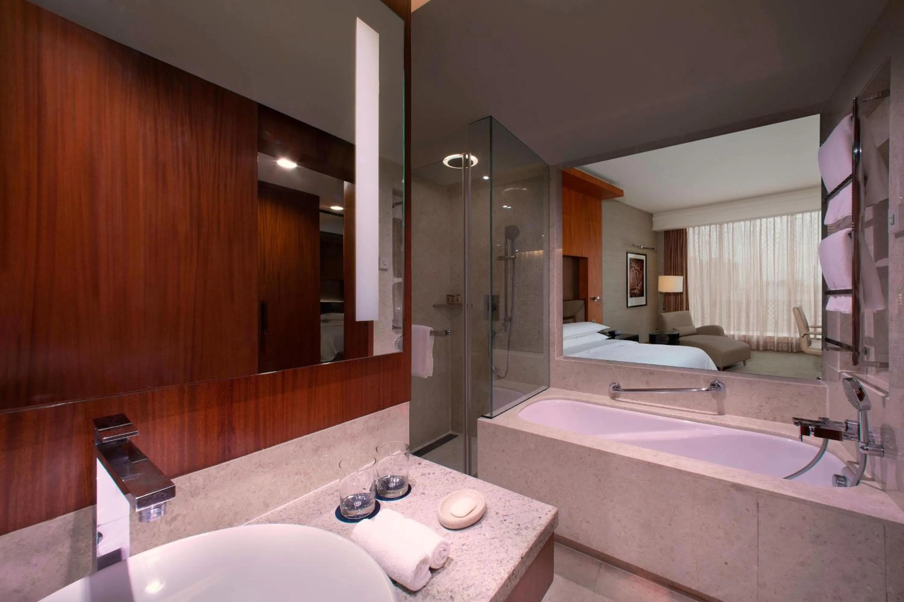 Bathroom in Sheraton Grand Bangalore Hotel at Brigade Gateway