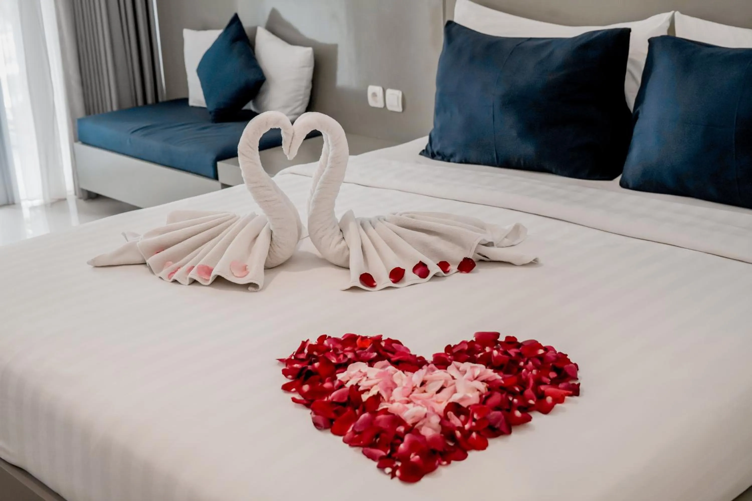 Bedroom, Bed in The Rooms Apartment Bali by ARM Hospitality