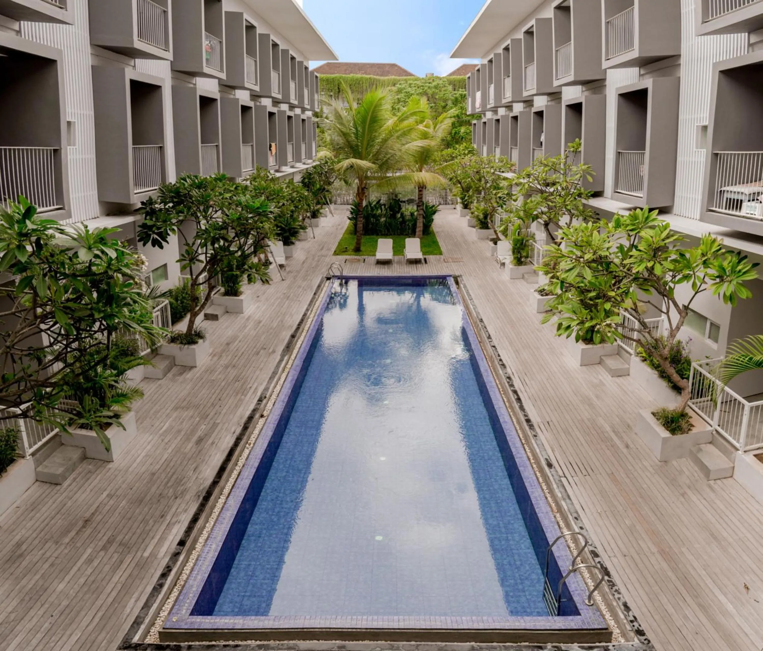 Pool view in The Rooms Apartment Bali by ARM Hospitality