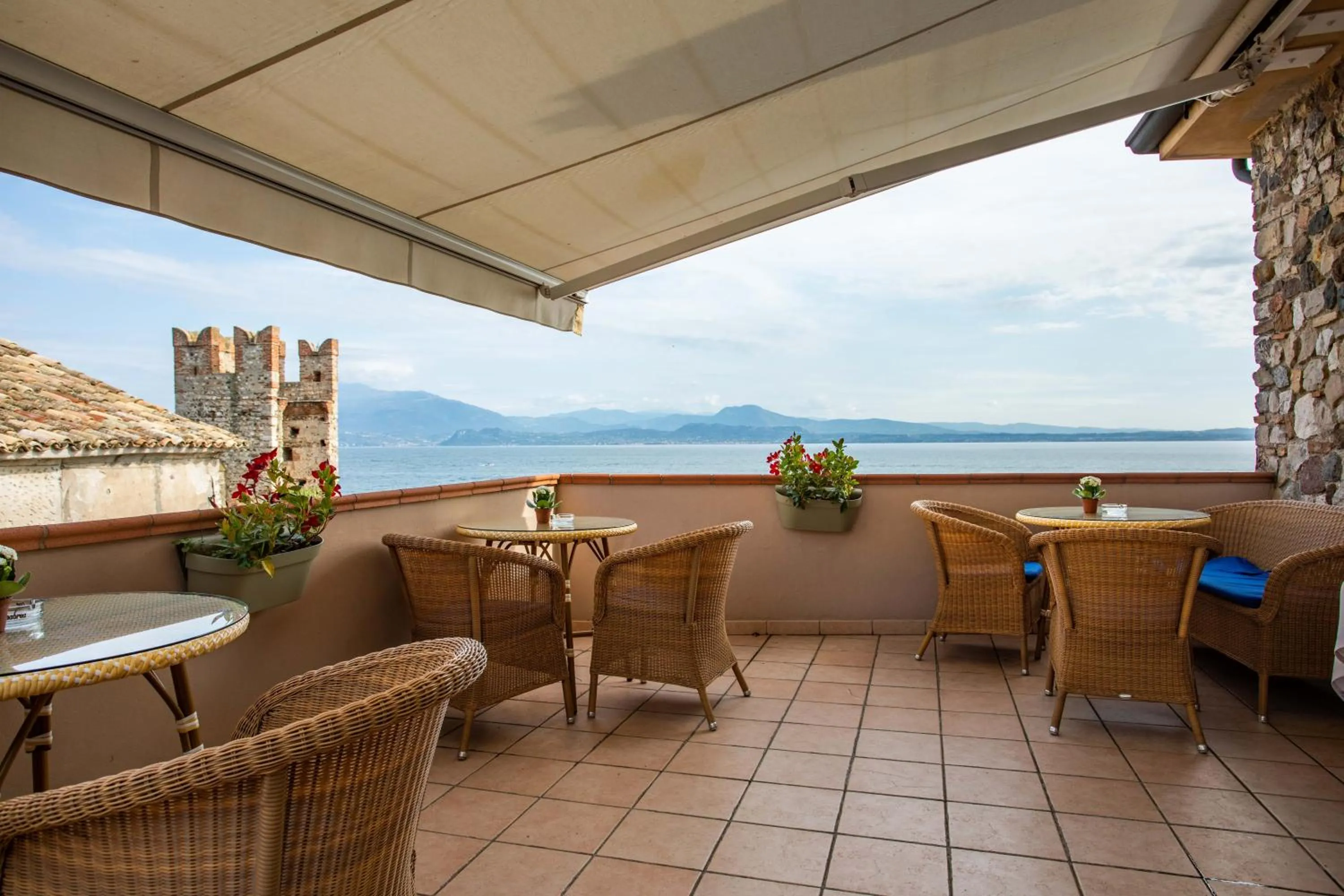 Balcony/Terrace in Hotel Degli Oleandri