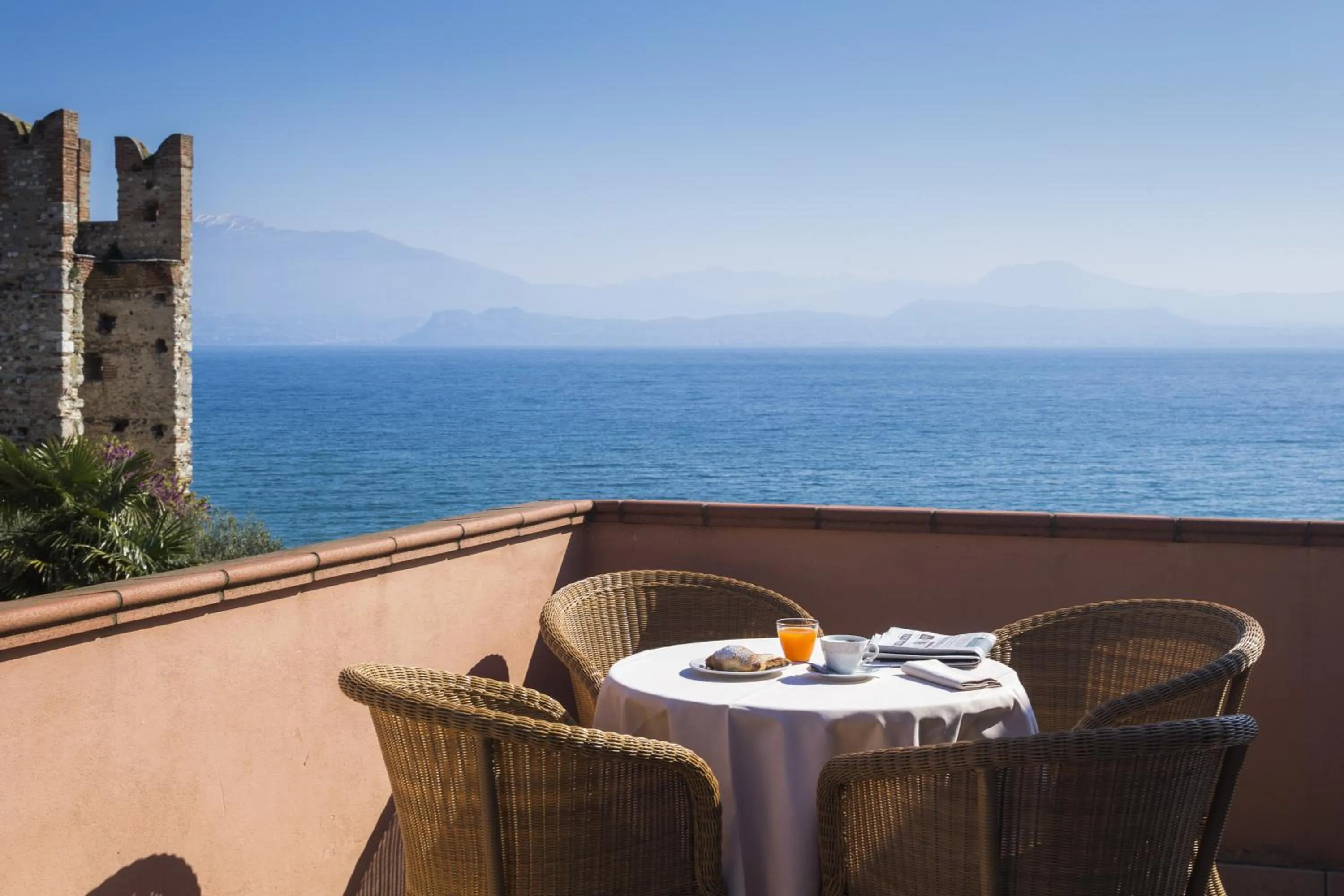 Balcony/Terrace in Hotel Degli Oleandri