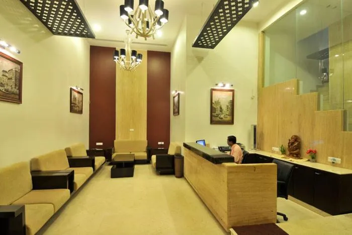 Lobby or reception in Hotel Aditya