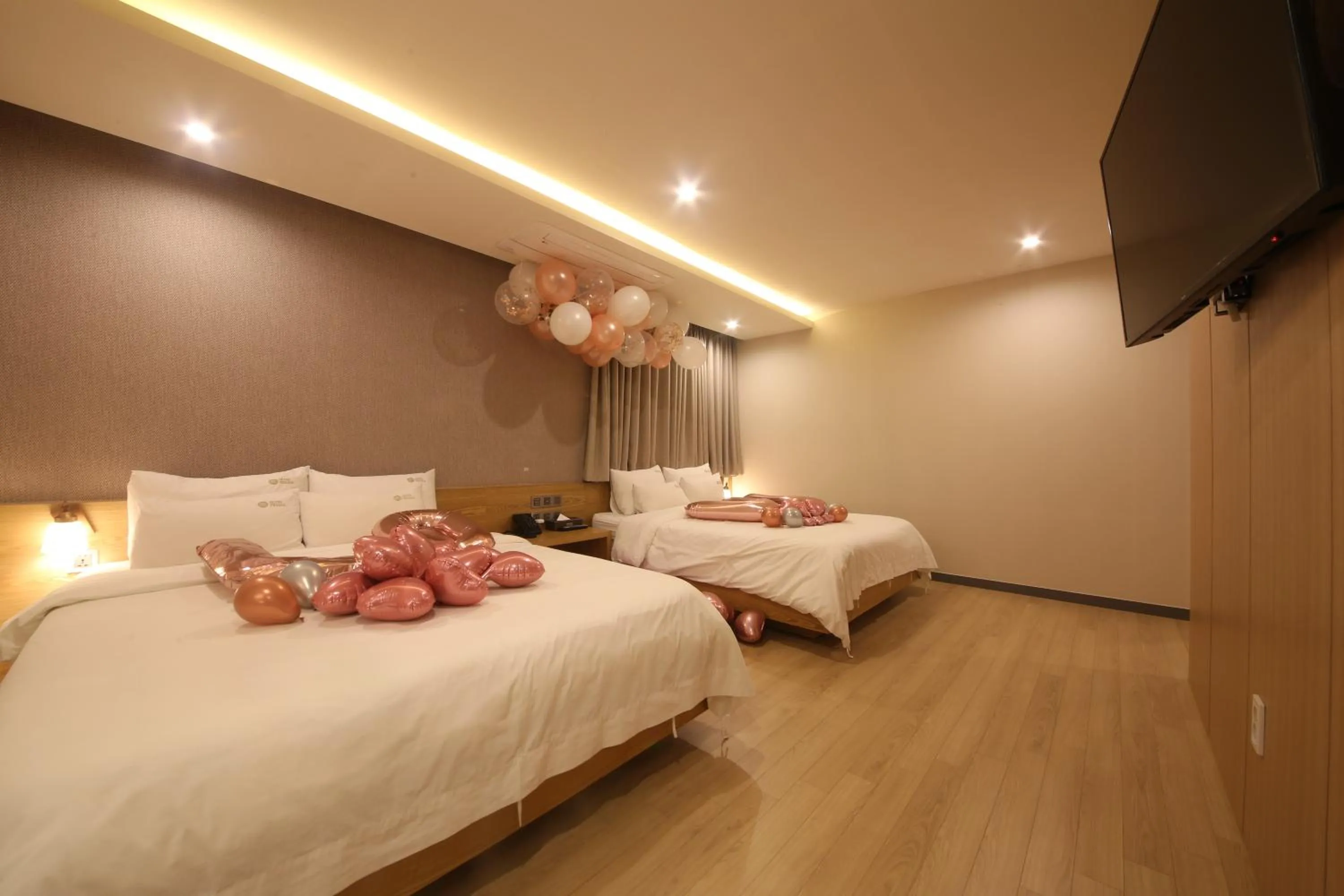 Bed in Hotel Prima Busan