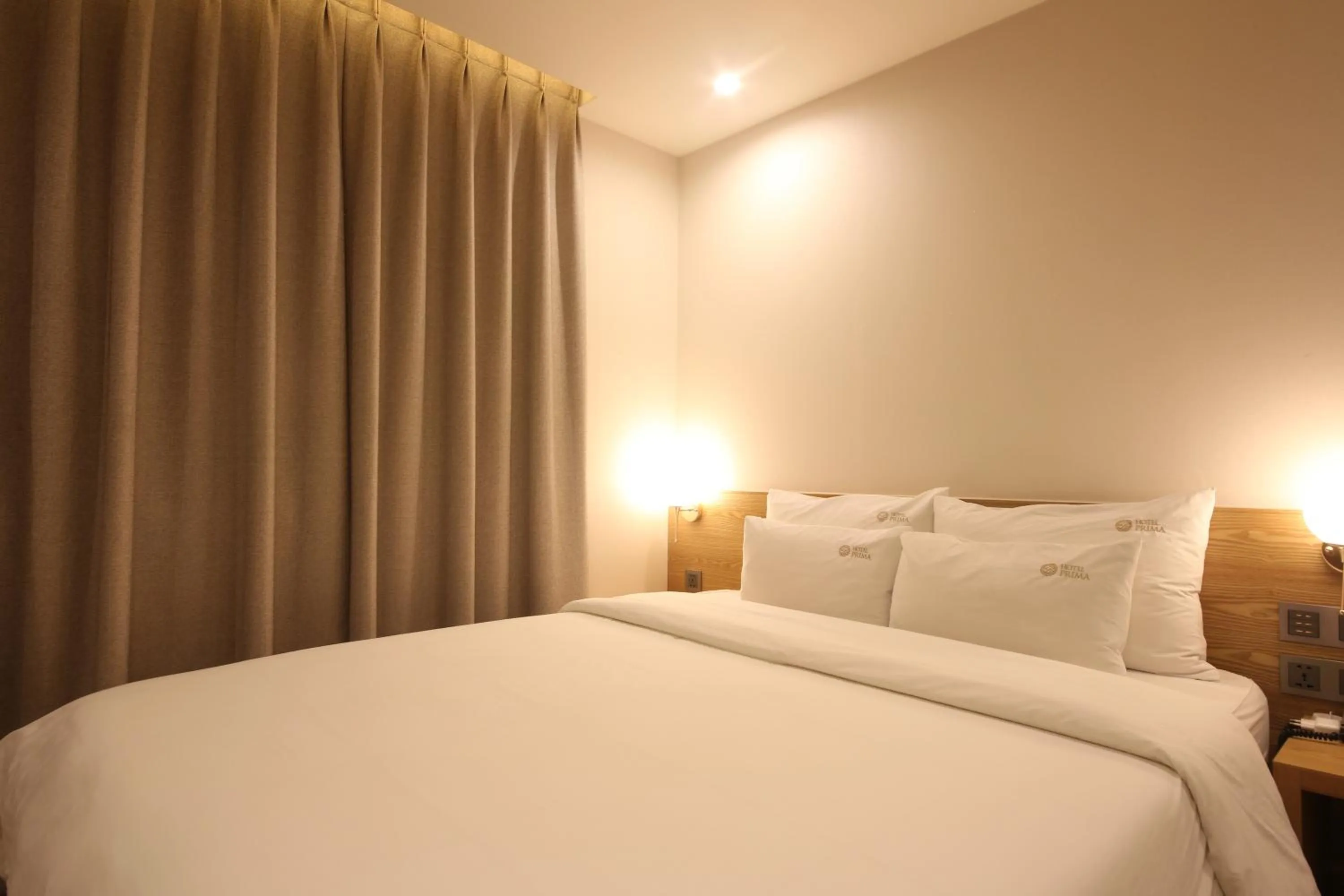 Bed in Hotel Prima Busan