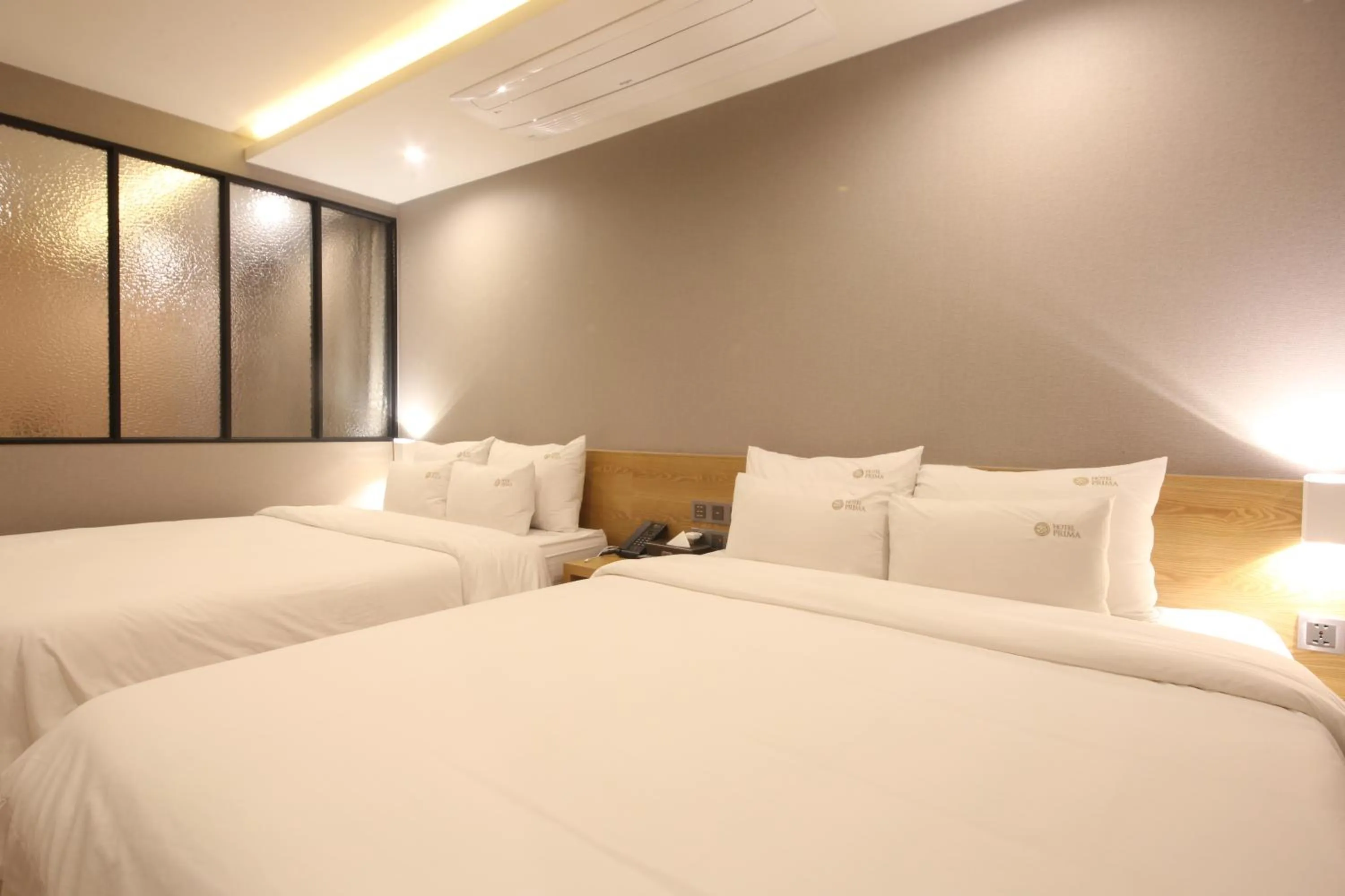 Bed in Hotel Prima Busan