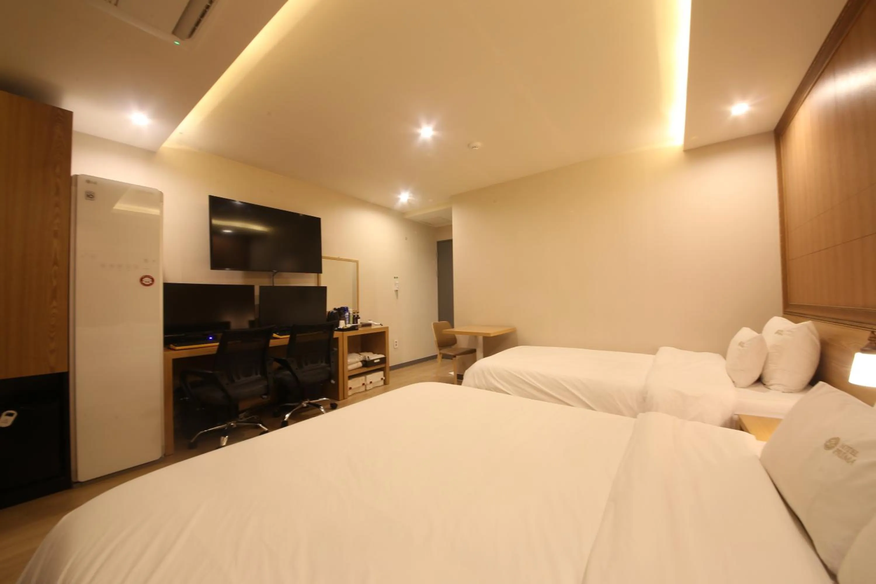 Bed in Hotel Prima Busan