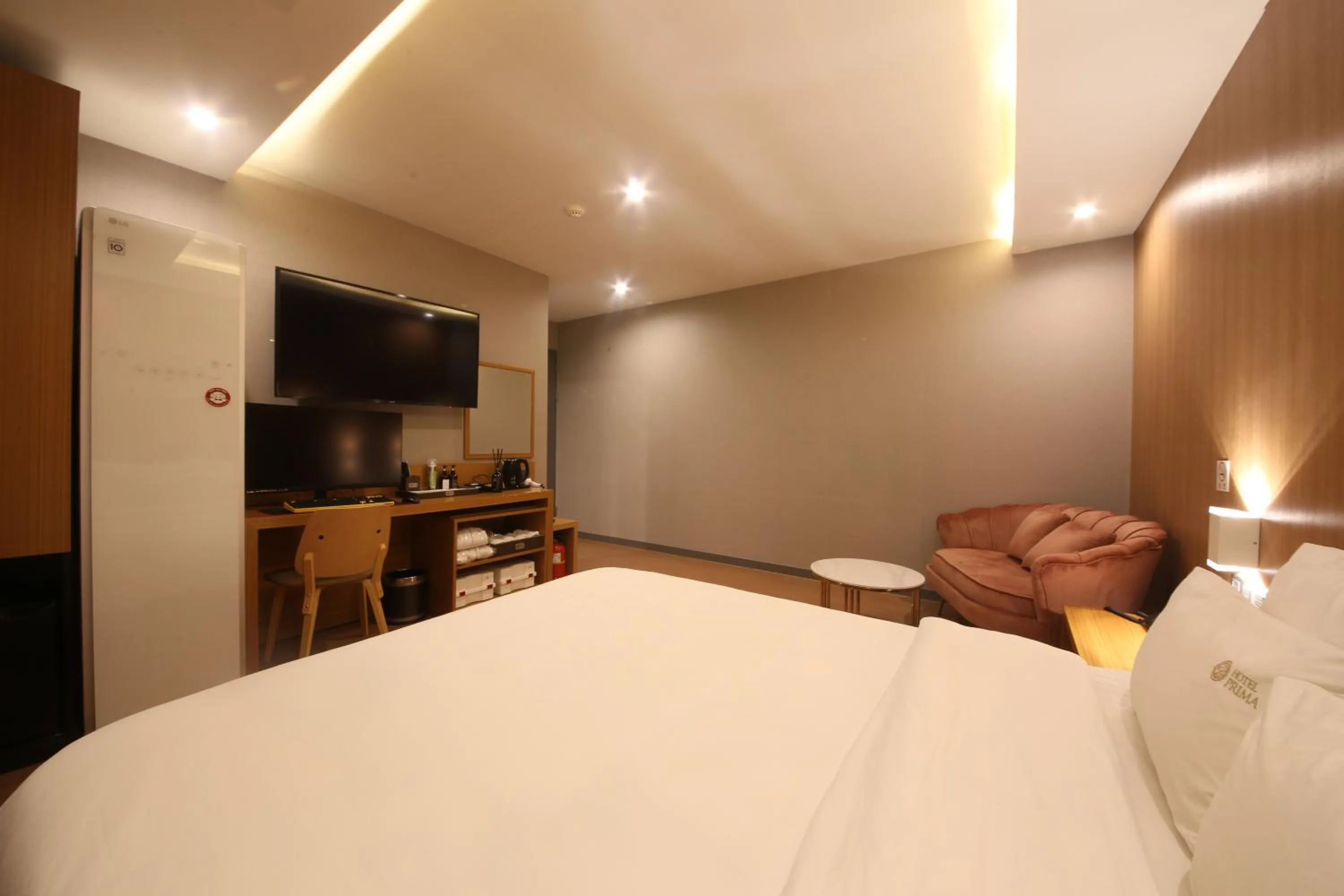 Bed in Hotel Prima Busan